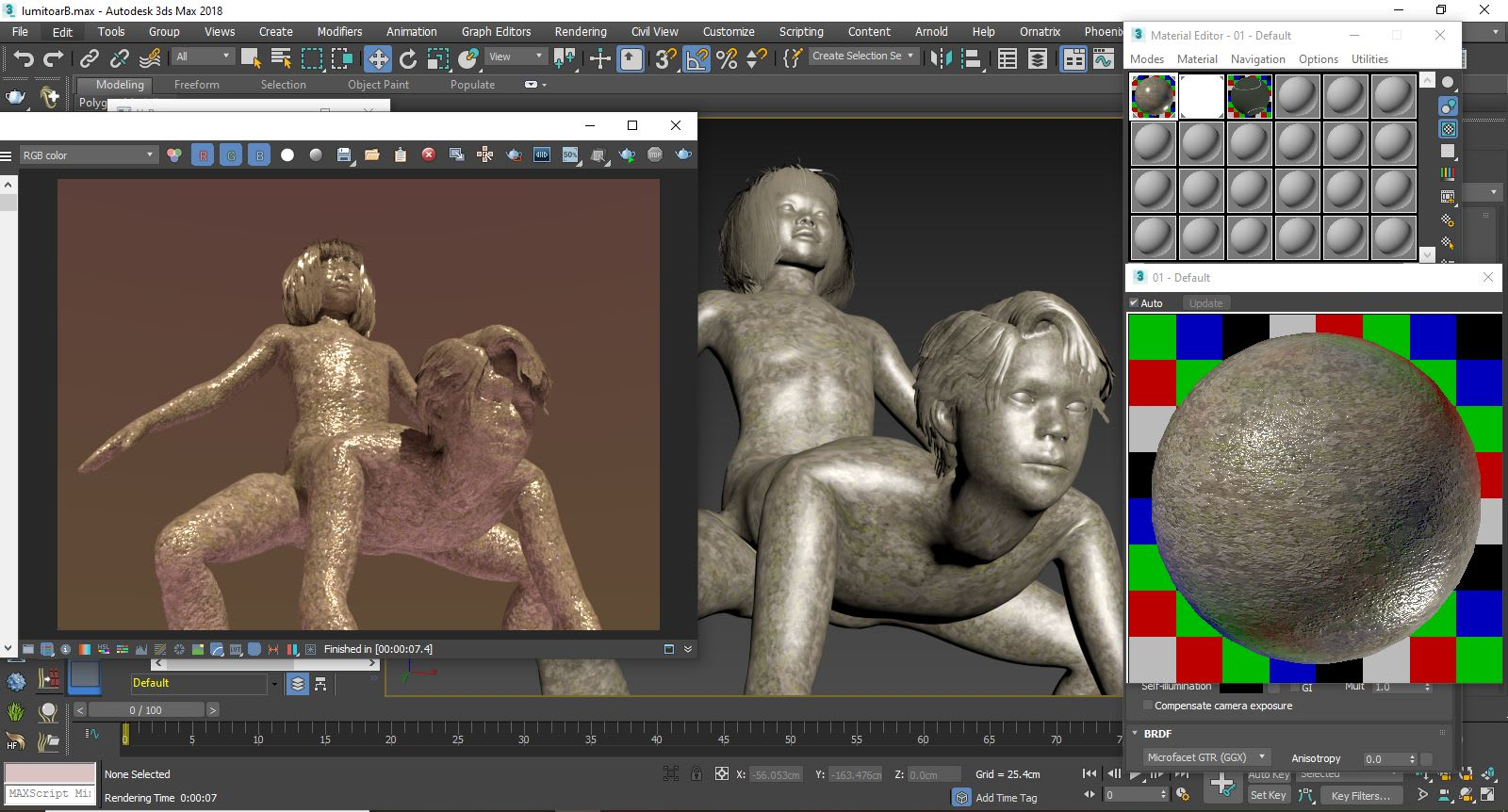 Texture WIP for Lumimu'ut & Toar
