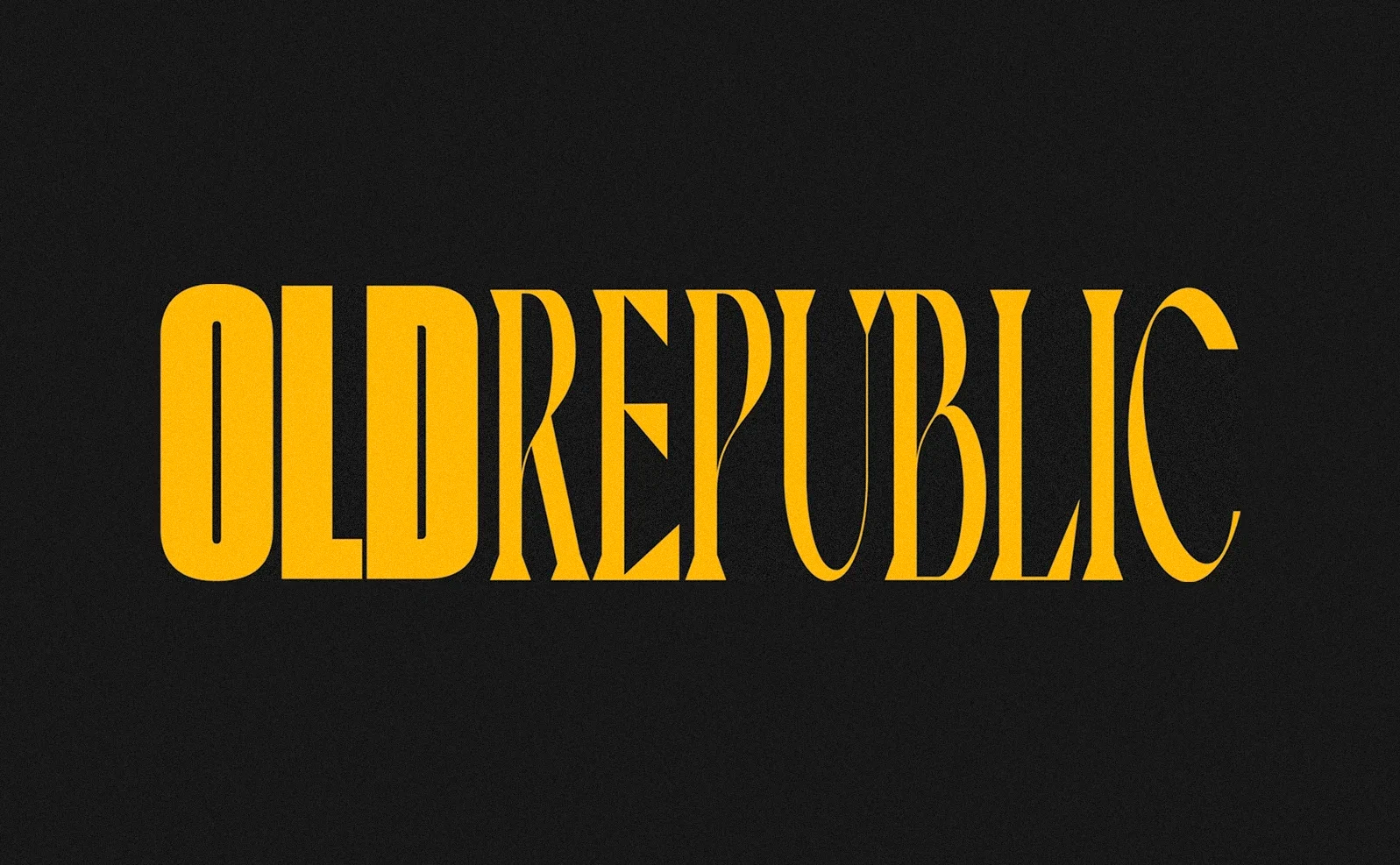Custom logo and typography manipulation