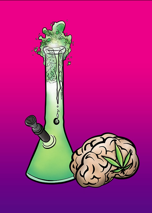 Graphic design for Cannabis Company