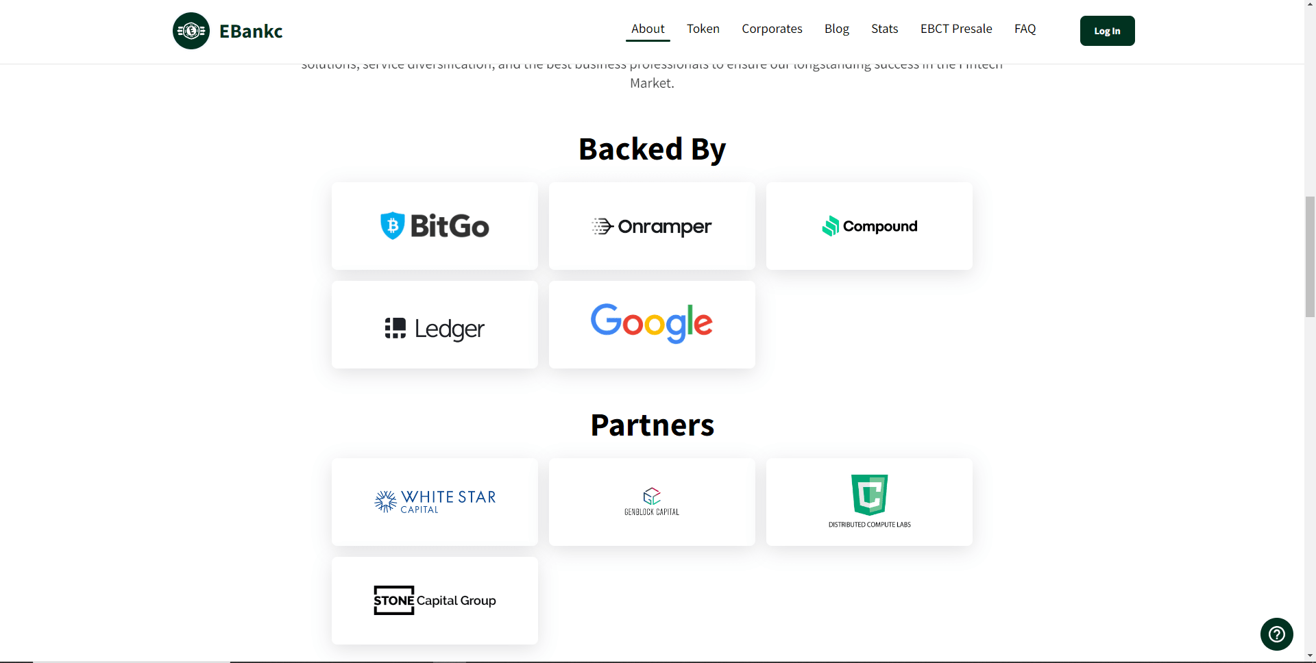 About page