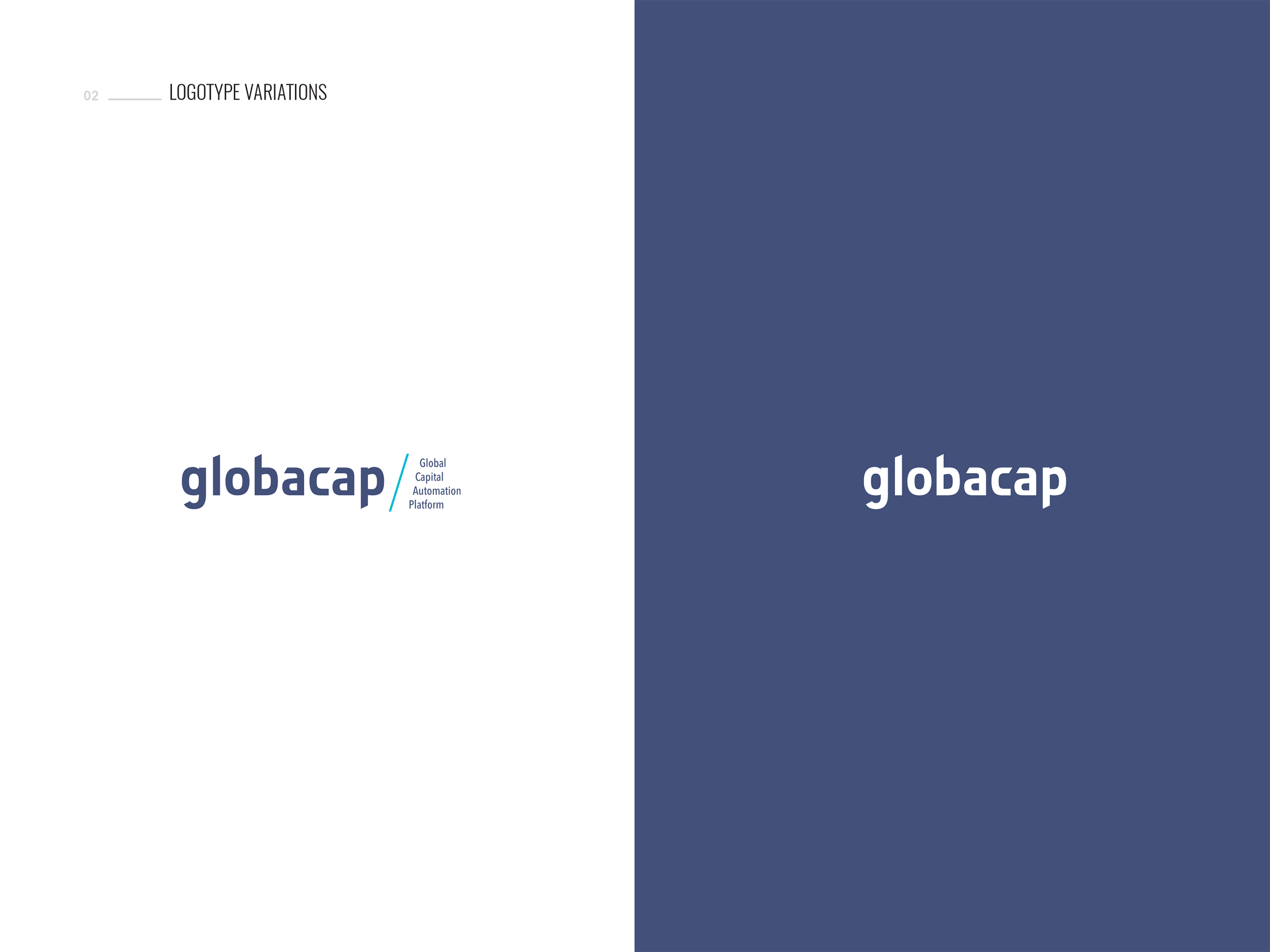Logo and color variations.