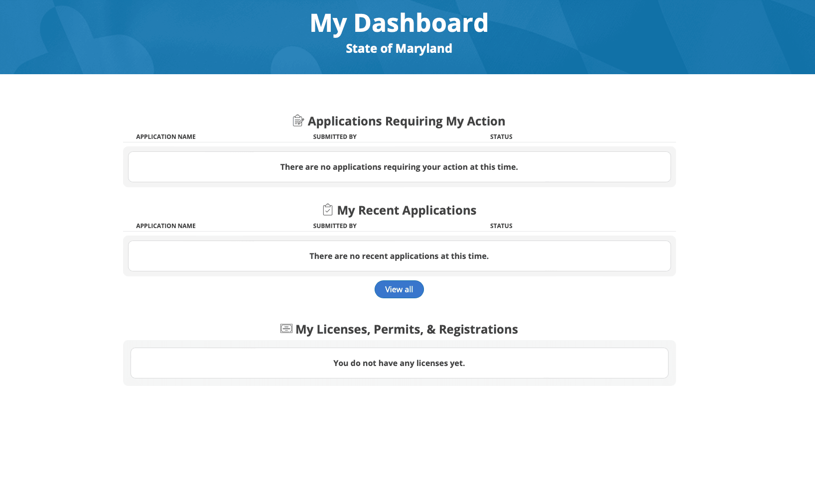 User Dashboard