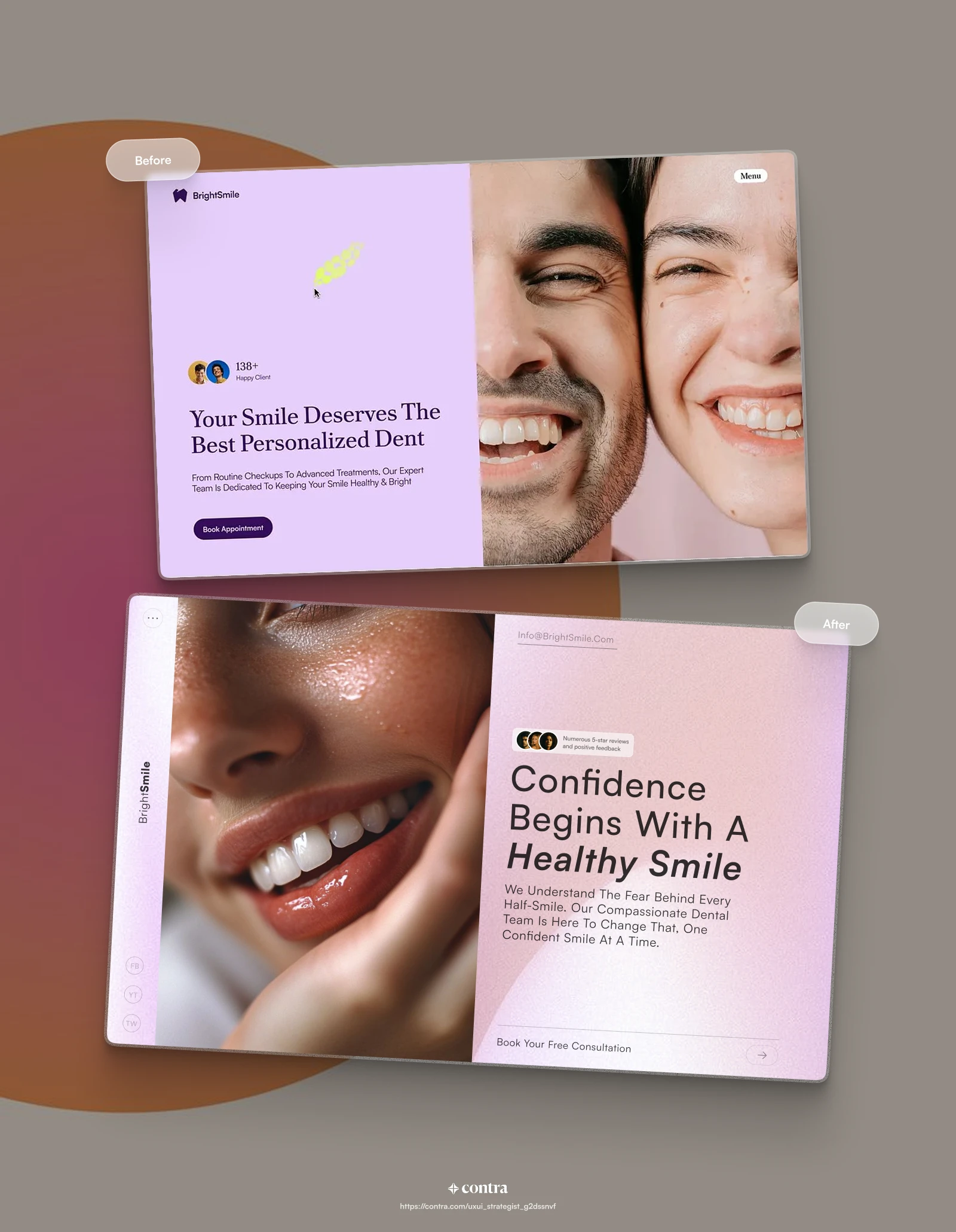 BrightSmile Website Redesign / Transformation