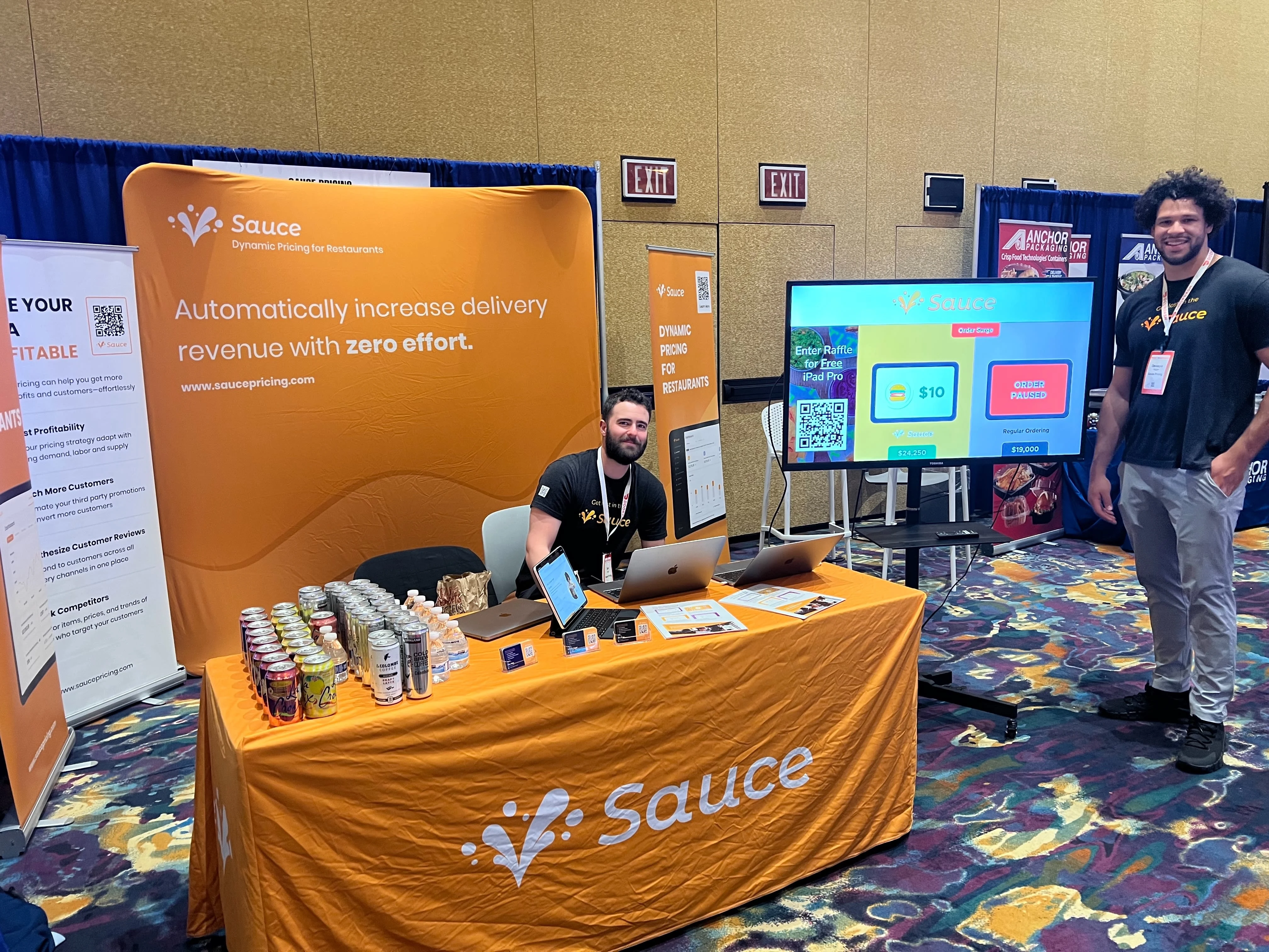 Sauce Booth at Food On Demand Events in Las Vegas