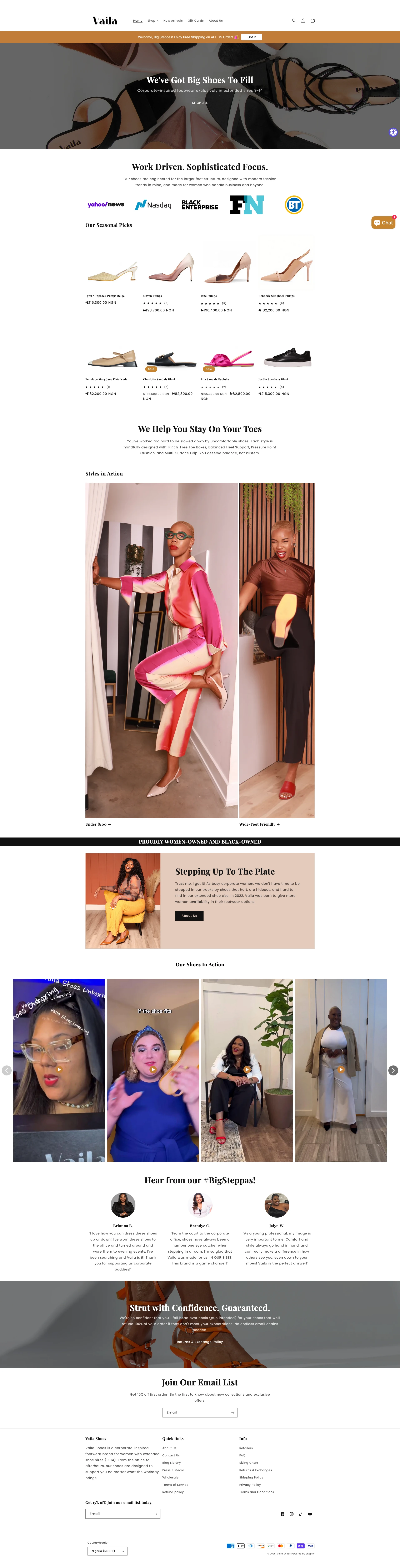 Homepage Design