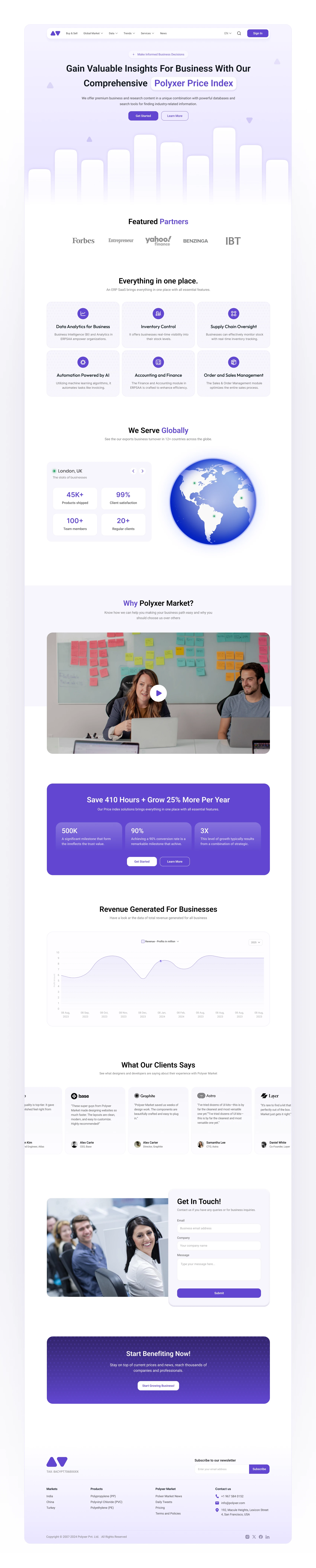 Home Page UI Design