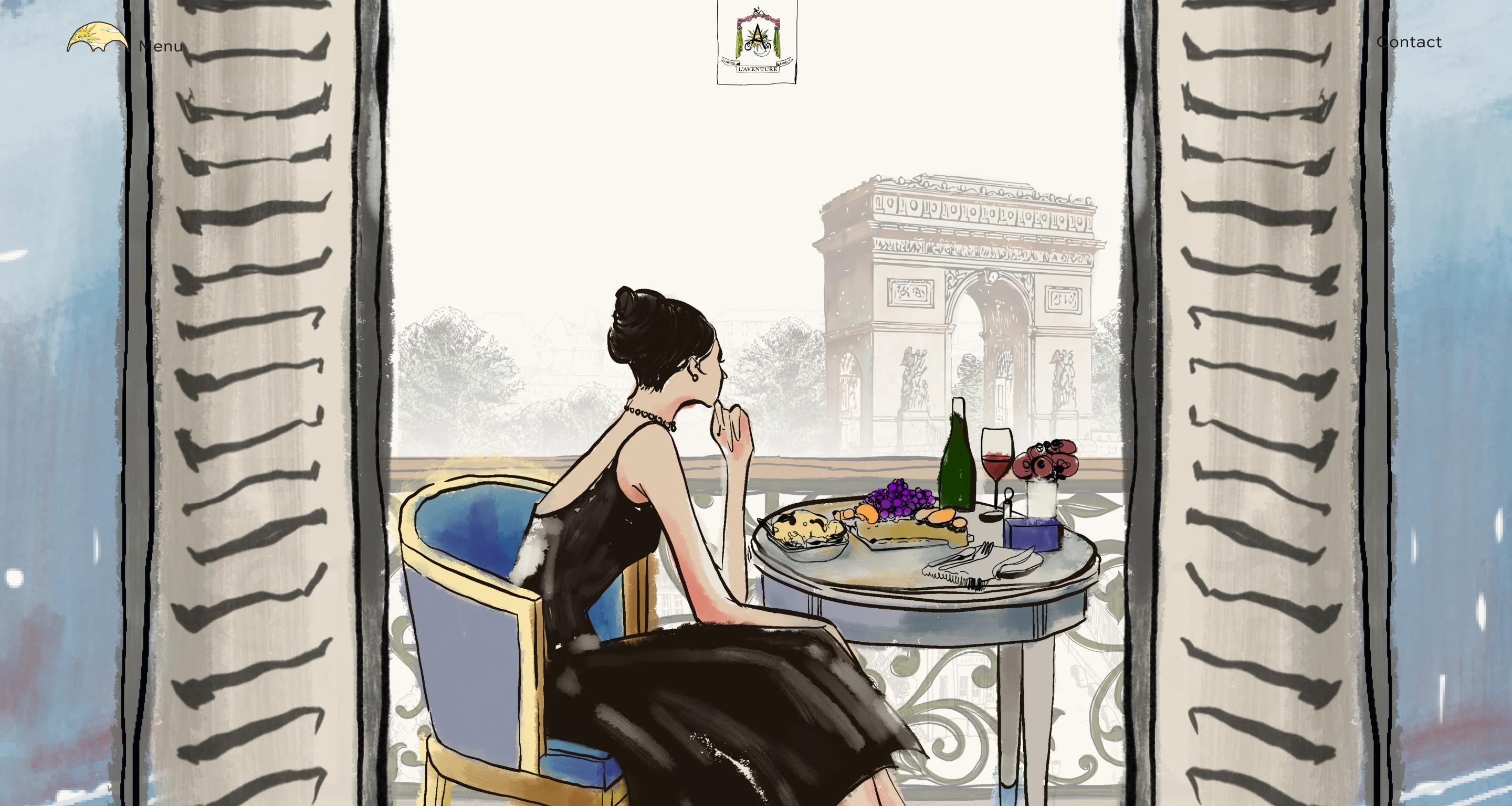 Exploratory visual directions presented during the artistic phase.