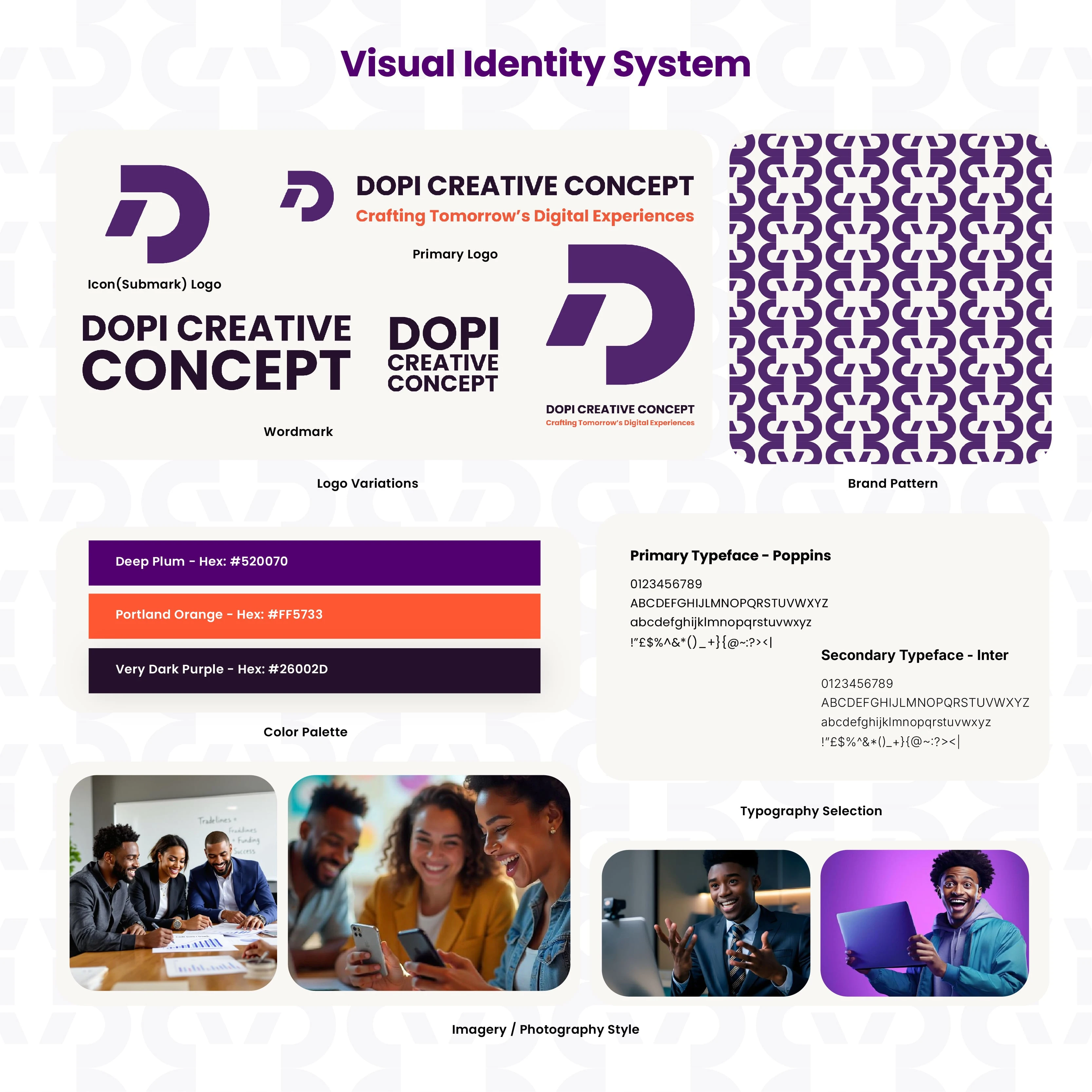 Visual Identity System - Dopi Creative Concept
