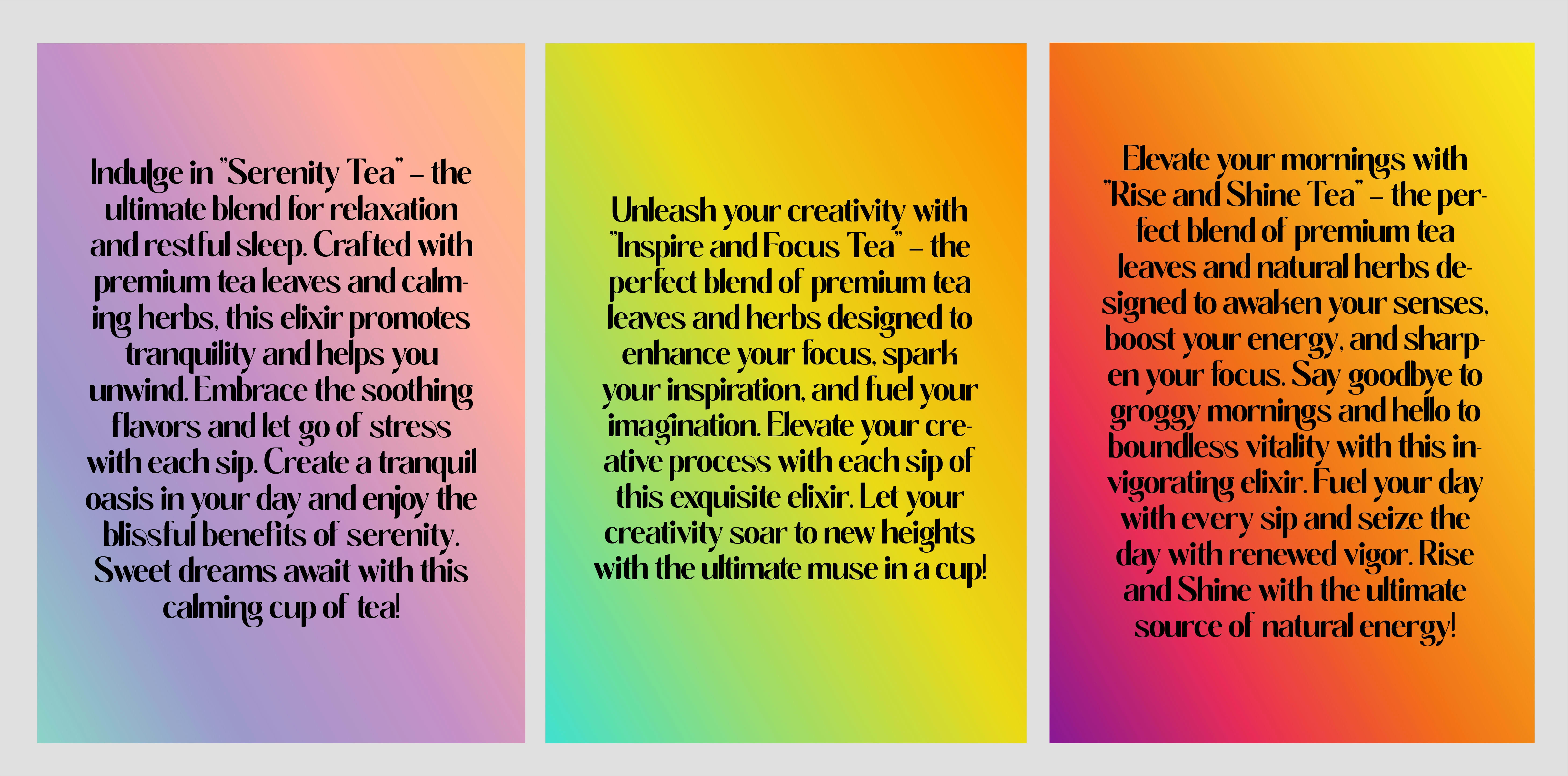 BACK OF PACKAGING