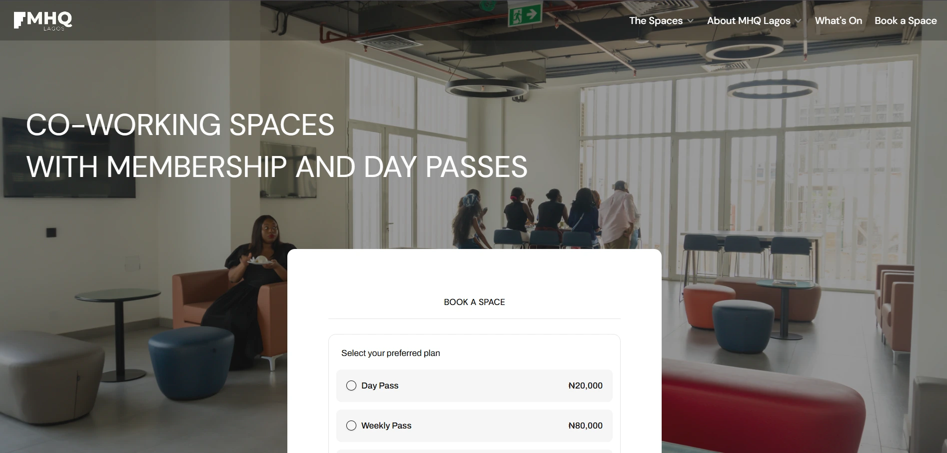 On-site booking widget that keeps users on the website from selection to payment. No more redirects.
