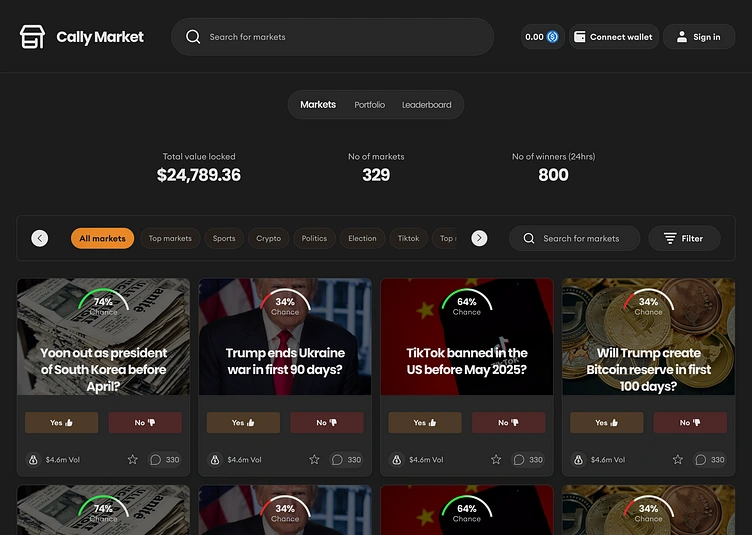 Web3 prediction market