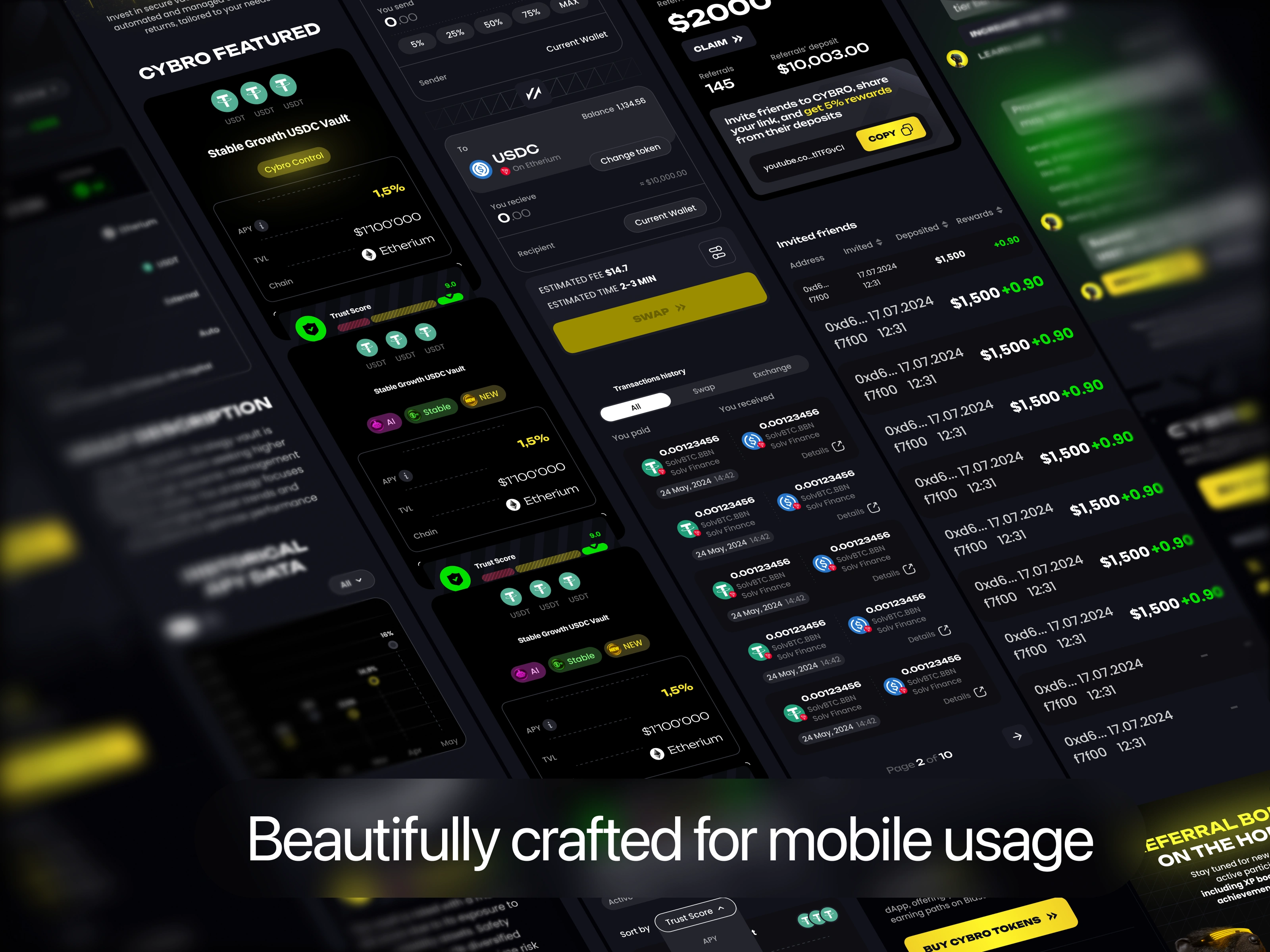 As Cybro continues to grow, our design team is now working on a mobile experience and enhanced portfolio management tools that maintain the platform's balance of accessibility and power.
