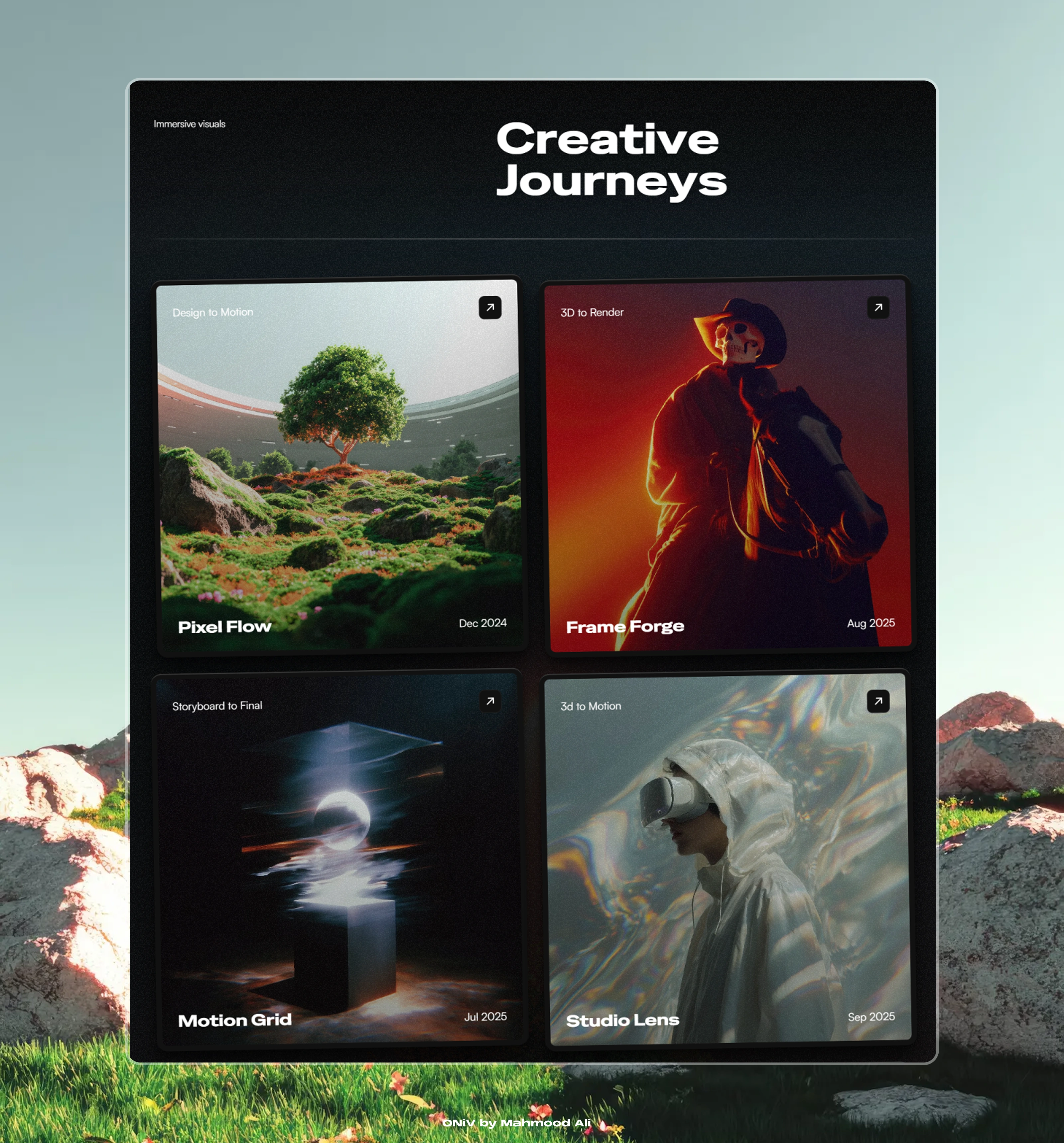 Project Showcase Section