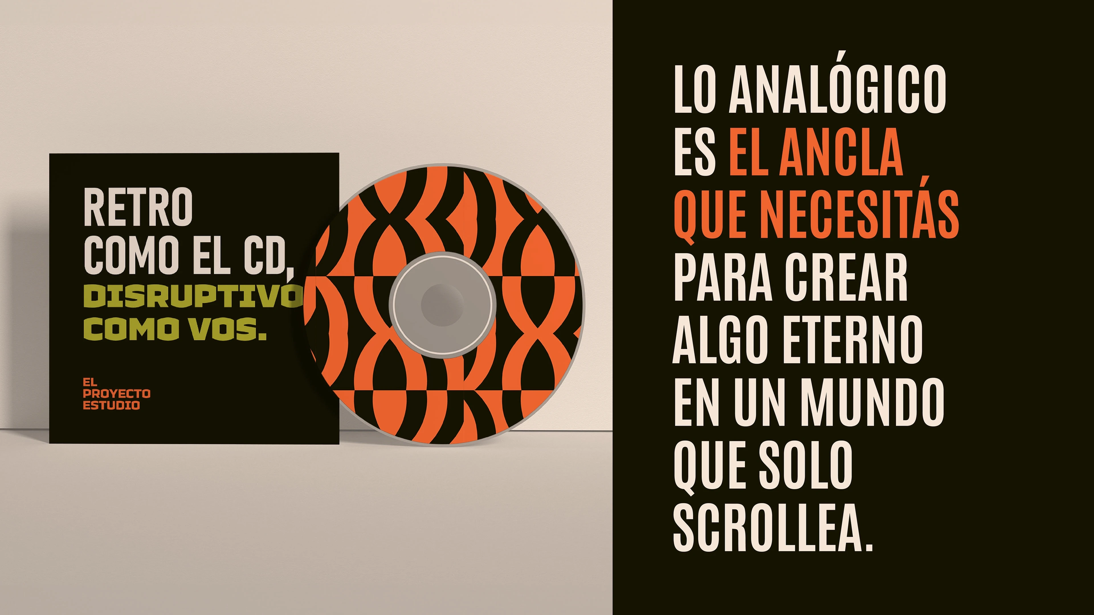 "Analog is the anchor you need to create something in a world that only scrolls."