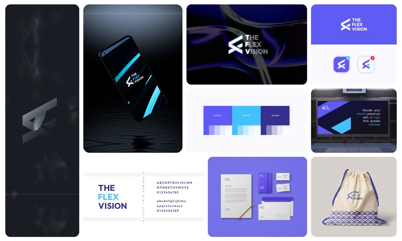 The Flex Vision Logo & Branding