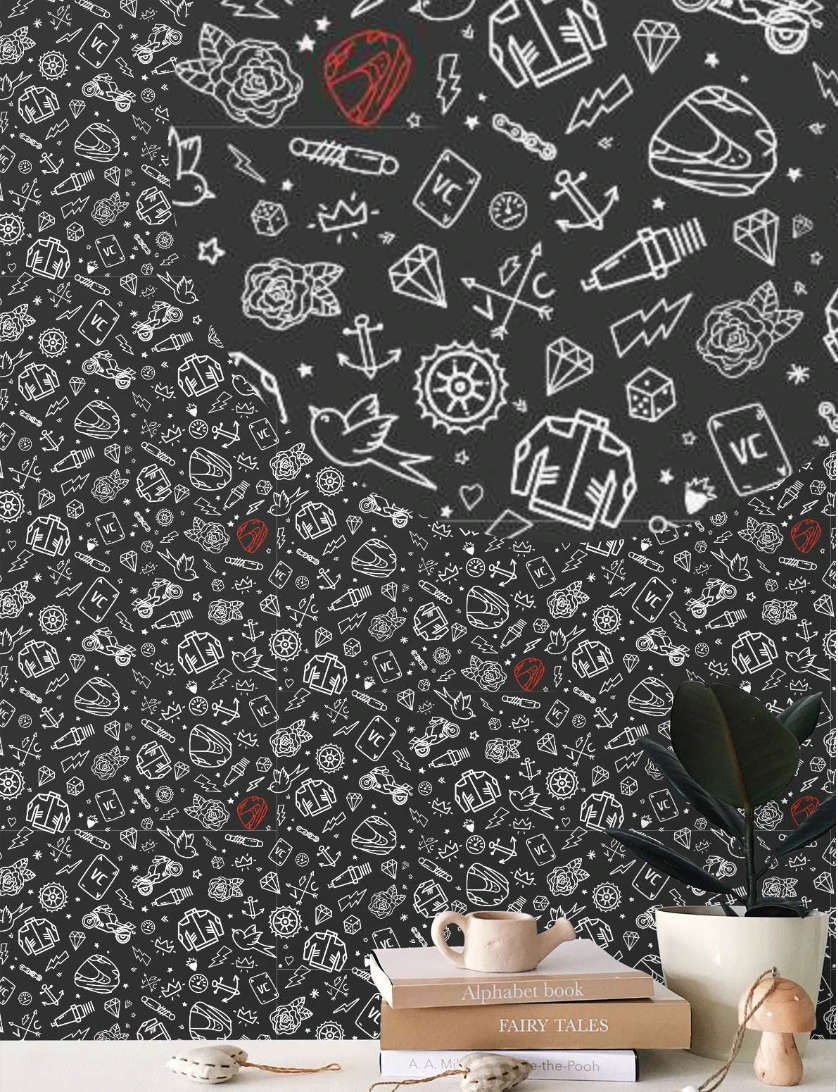 Screenshot on the printer's website displaying a preview mockup.