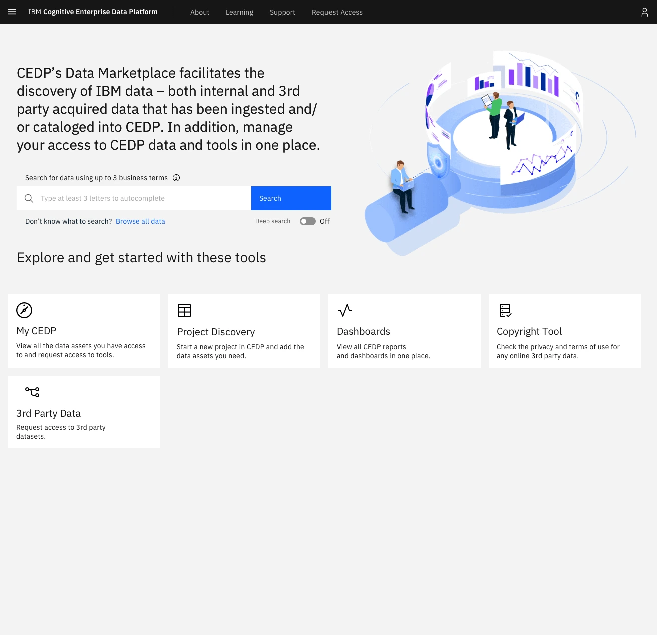 Project Owner Landing Page