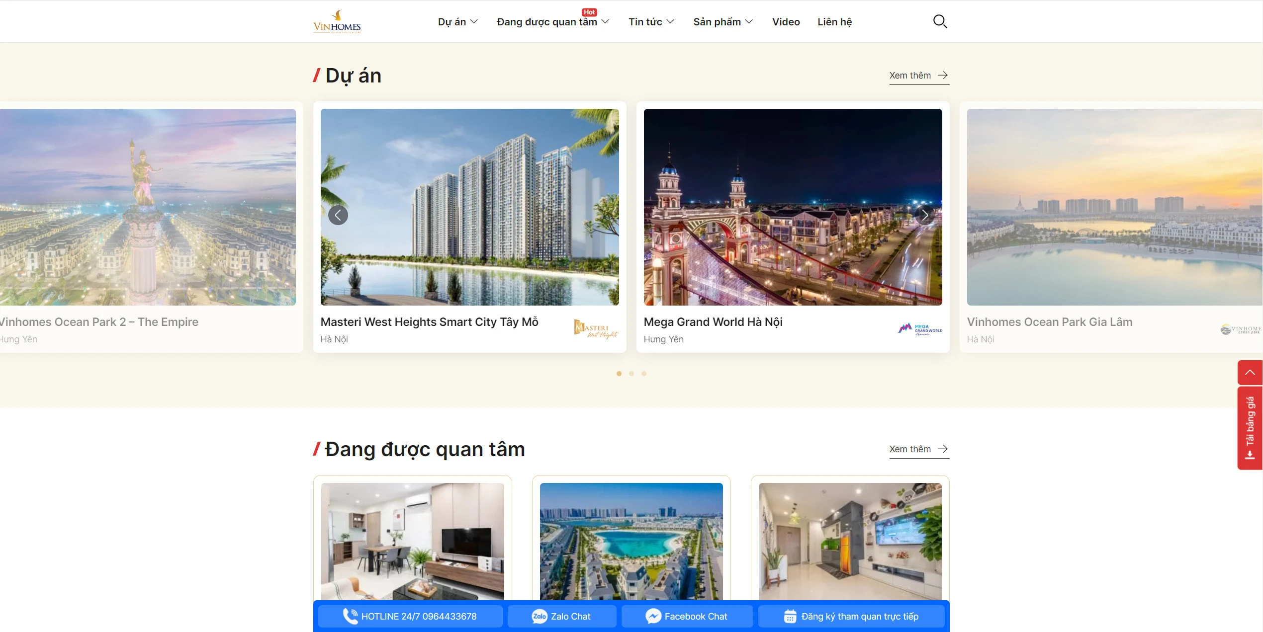 Custom post type project / custom center slick slider