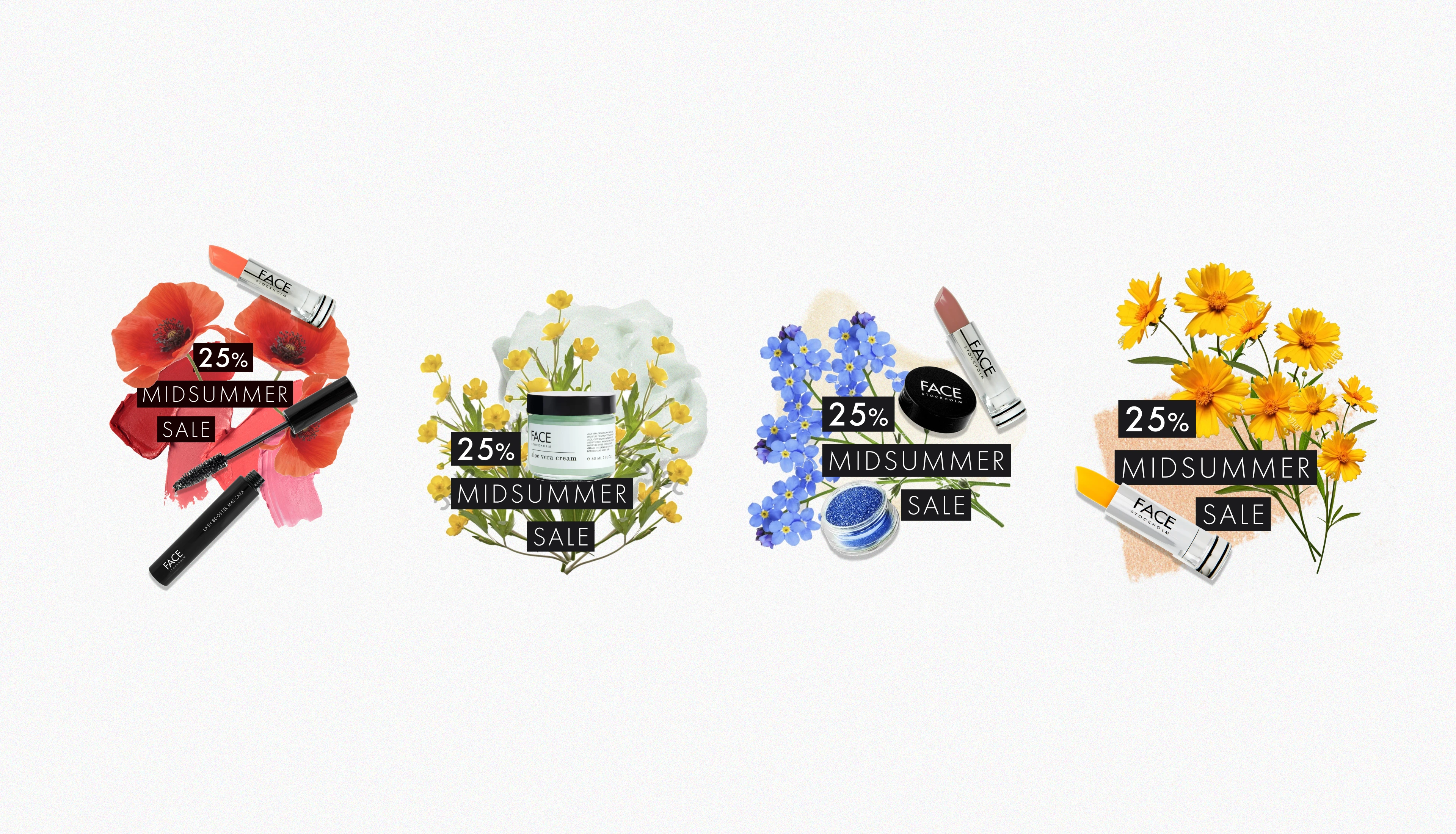 Visuals for Midsummer Sales campaign