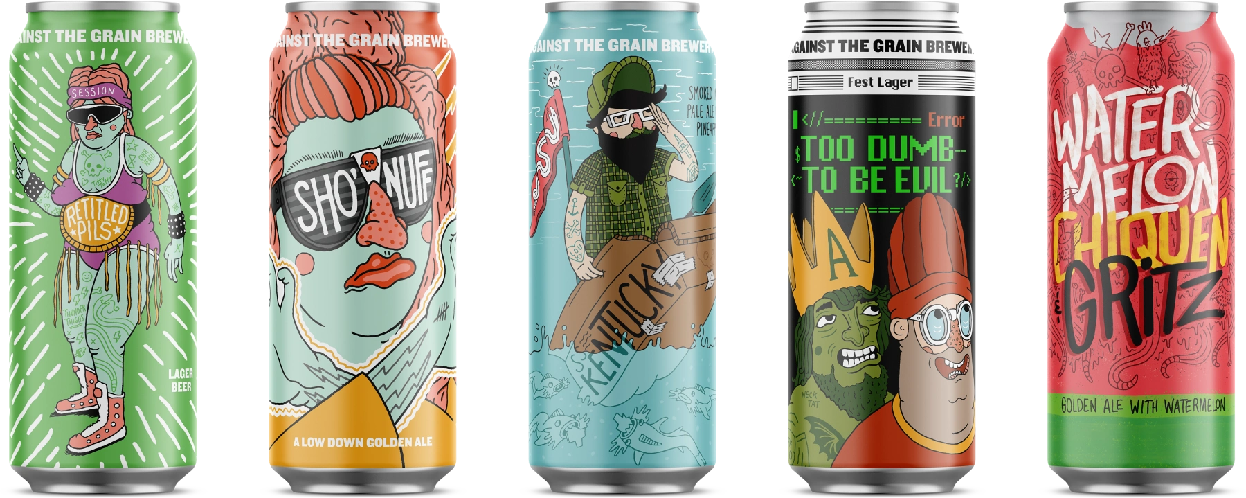 Retitled Pils, Sho' Nuff, S.S. Kentucky, Too Dumb to be Evil, Watermelon, Chiquen and Gritz (collab with Nappy Roots)