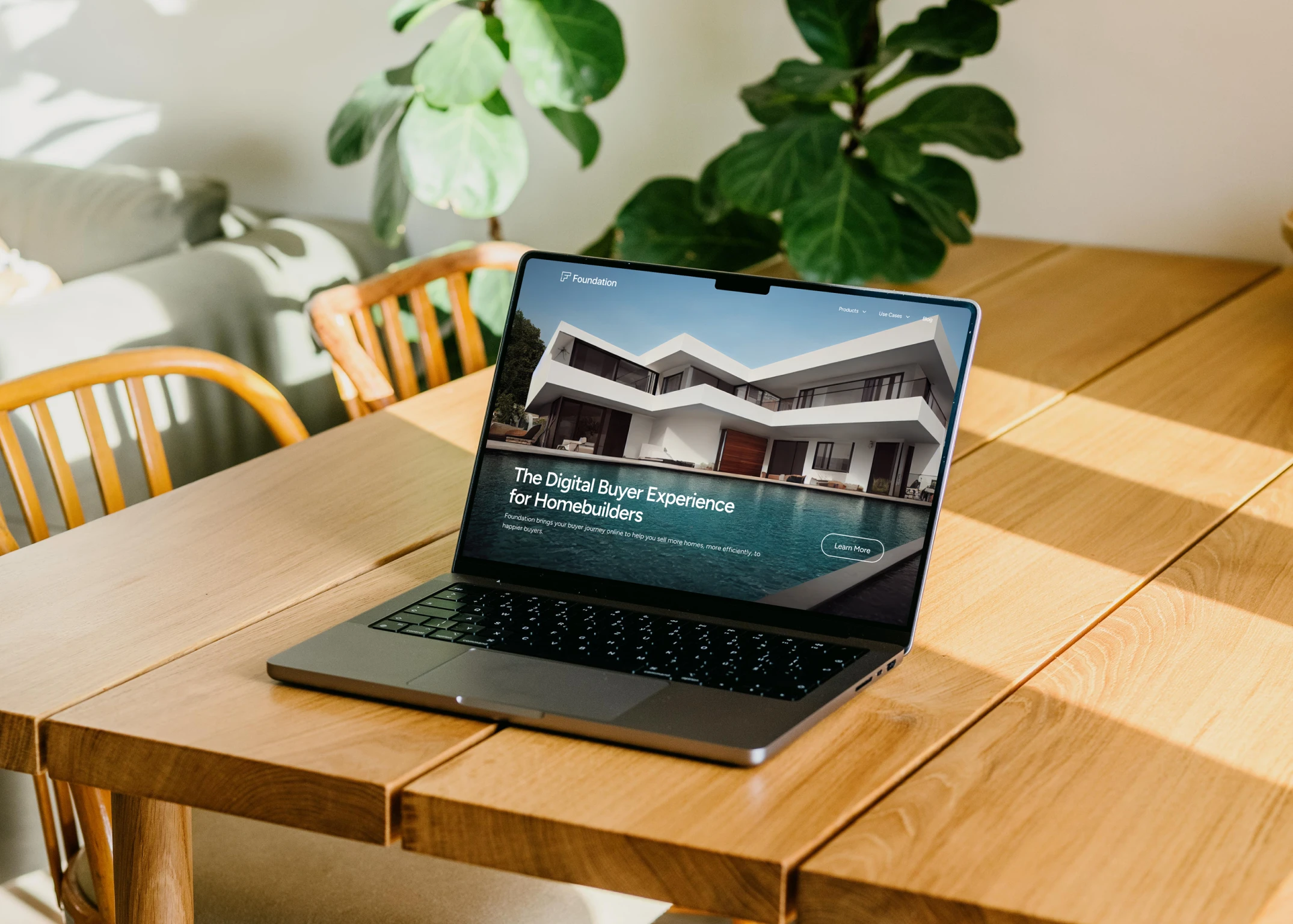 Foundation Website Mockup