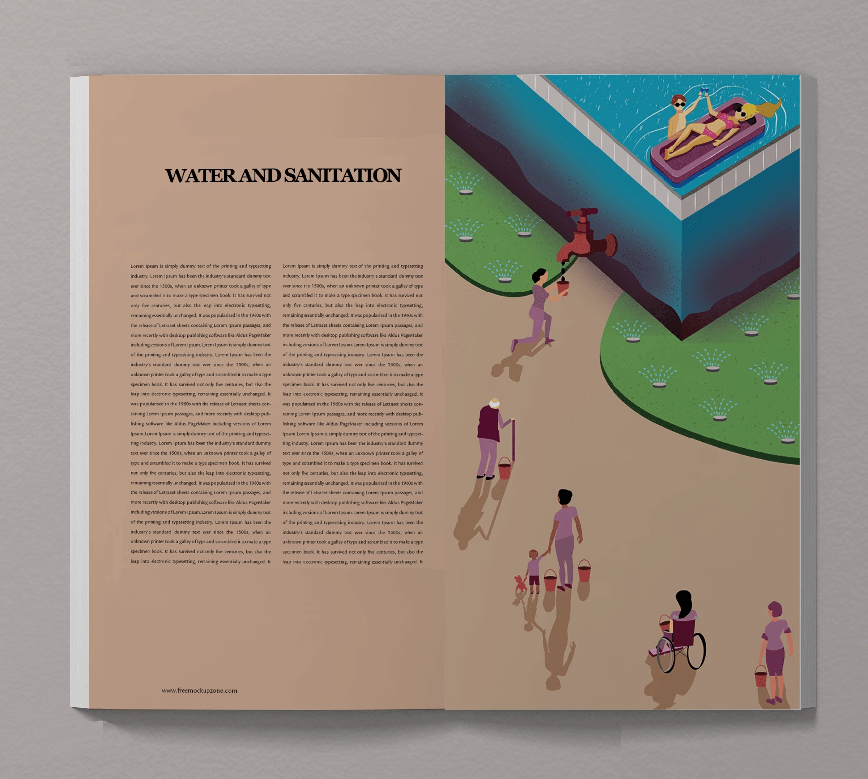 Muck up for Magazine
