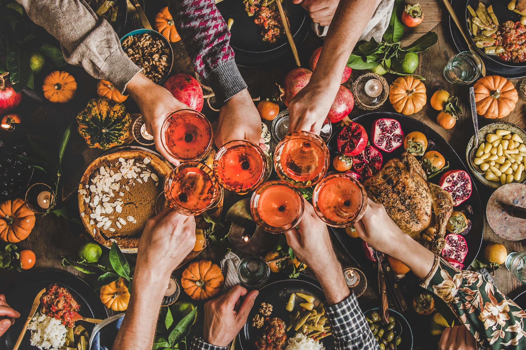 Rosé Wine Pairings for Thanksgiving Dinner