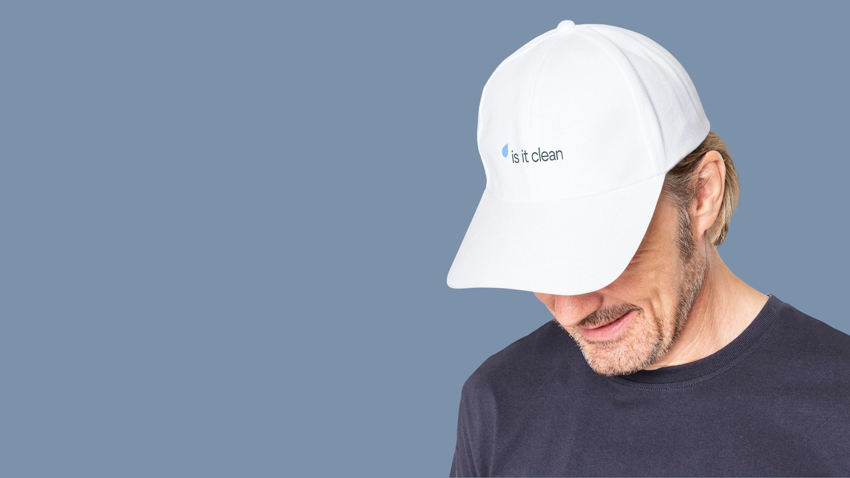 Logo on a cap mockup, corporate merch