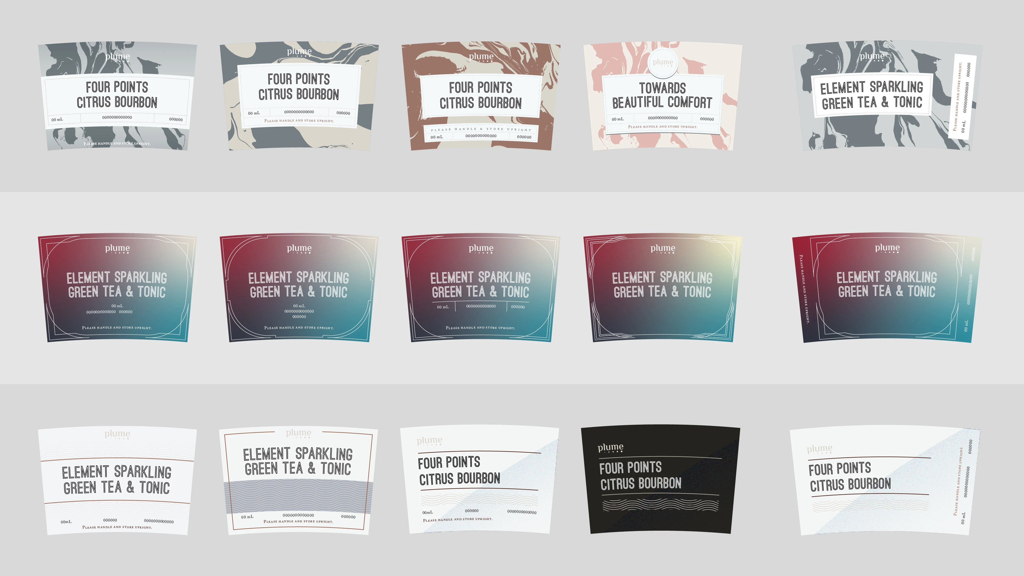 Alternate options and designs explored.