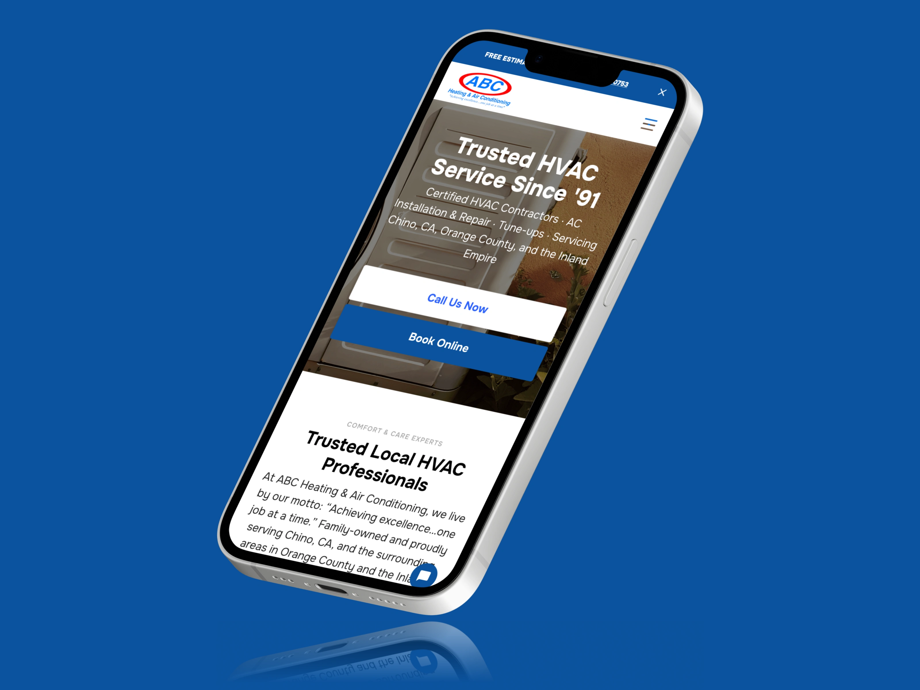 Mobile optimized and straight to the point design.