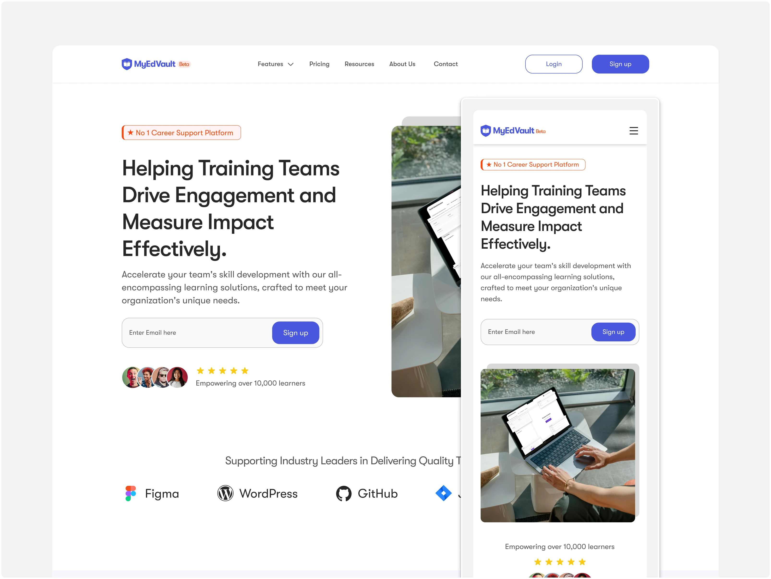 The Landing Page