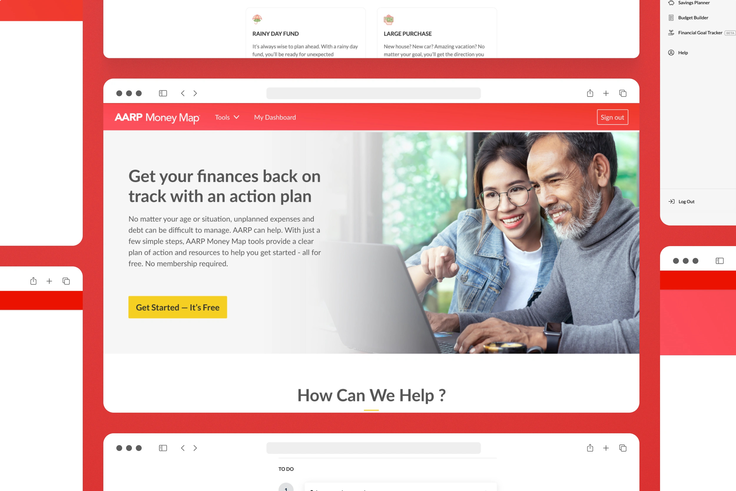 Tailored marketing materials