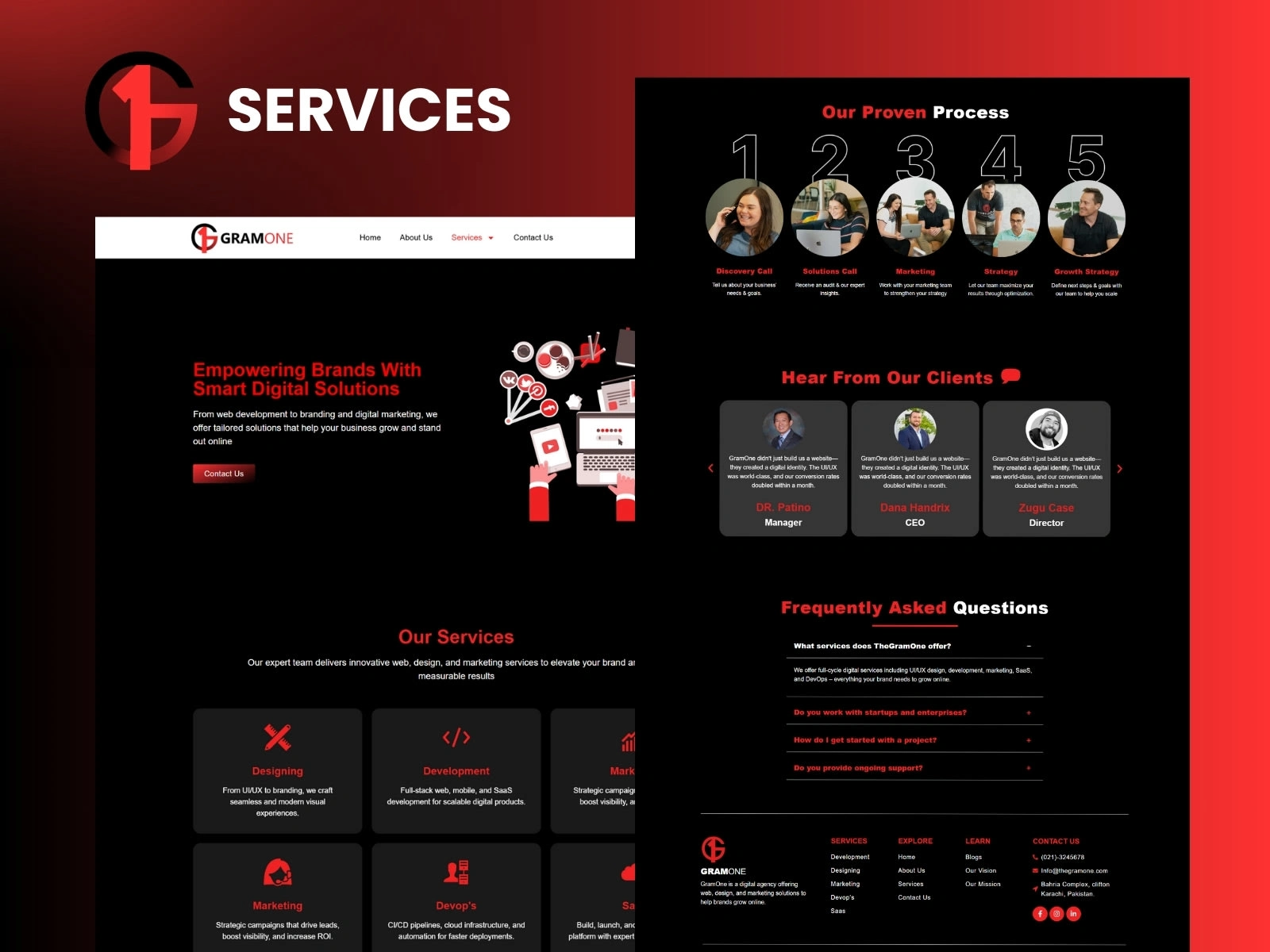 Services Page