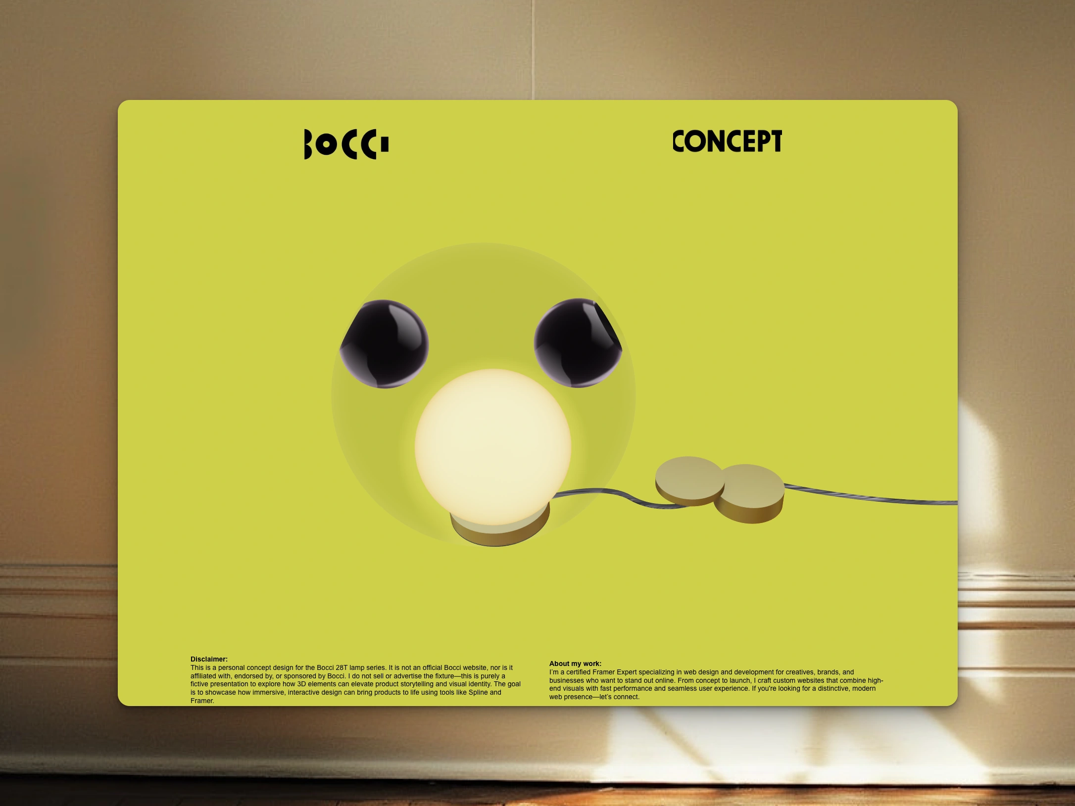 3D object presented from a tilted angle, fully responsive across all devices.