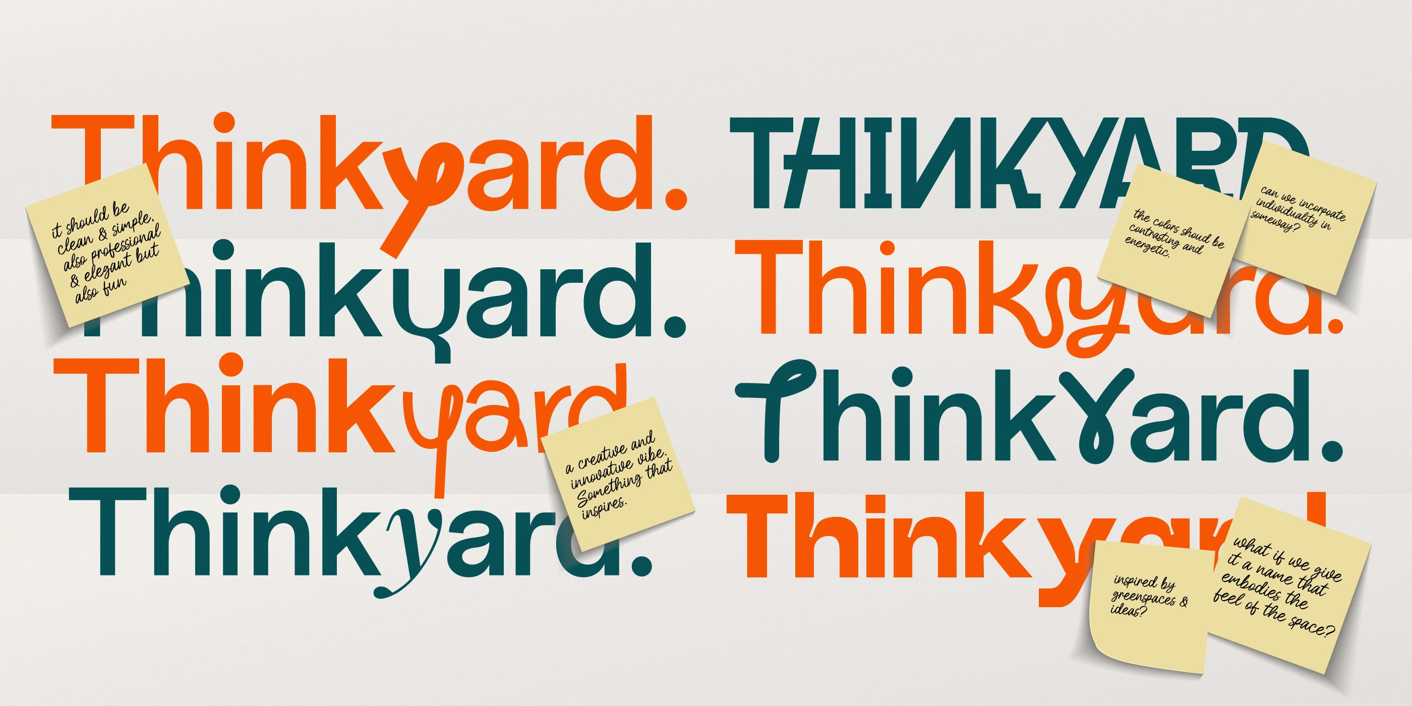 Brainstorming Logos for Thinkyard