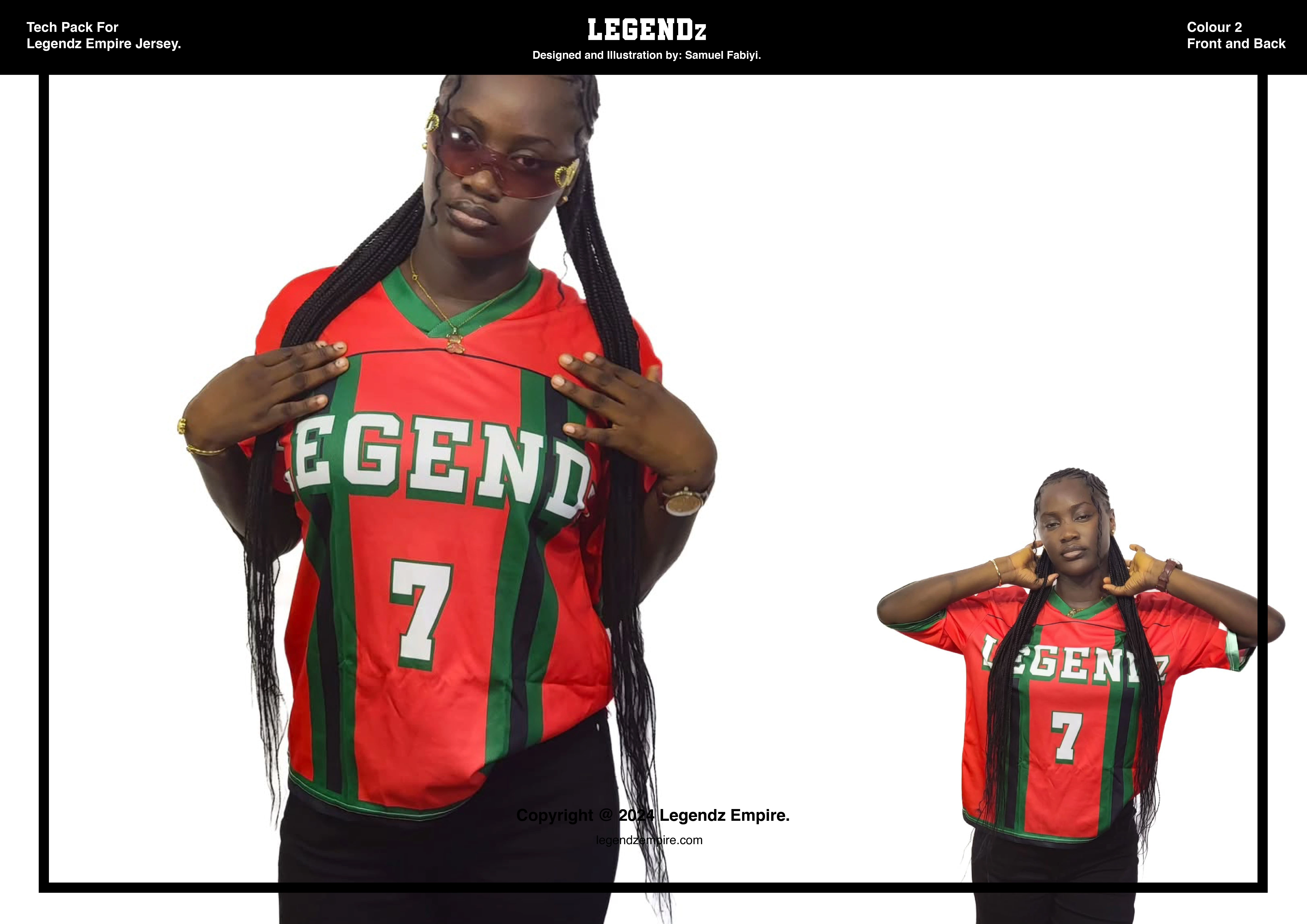 The Champions Jersey- color 2 Model Pictures