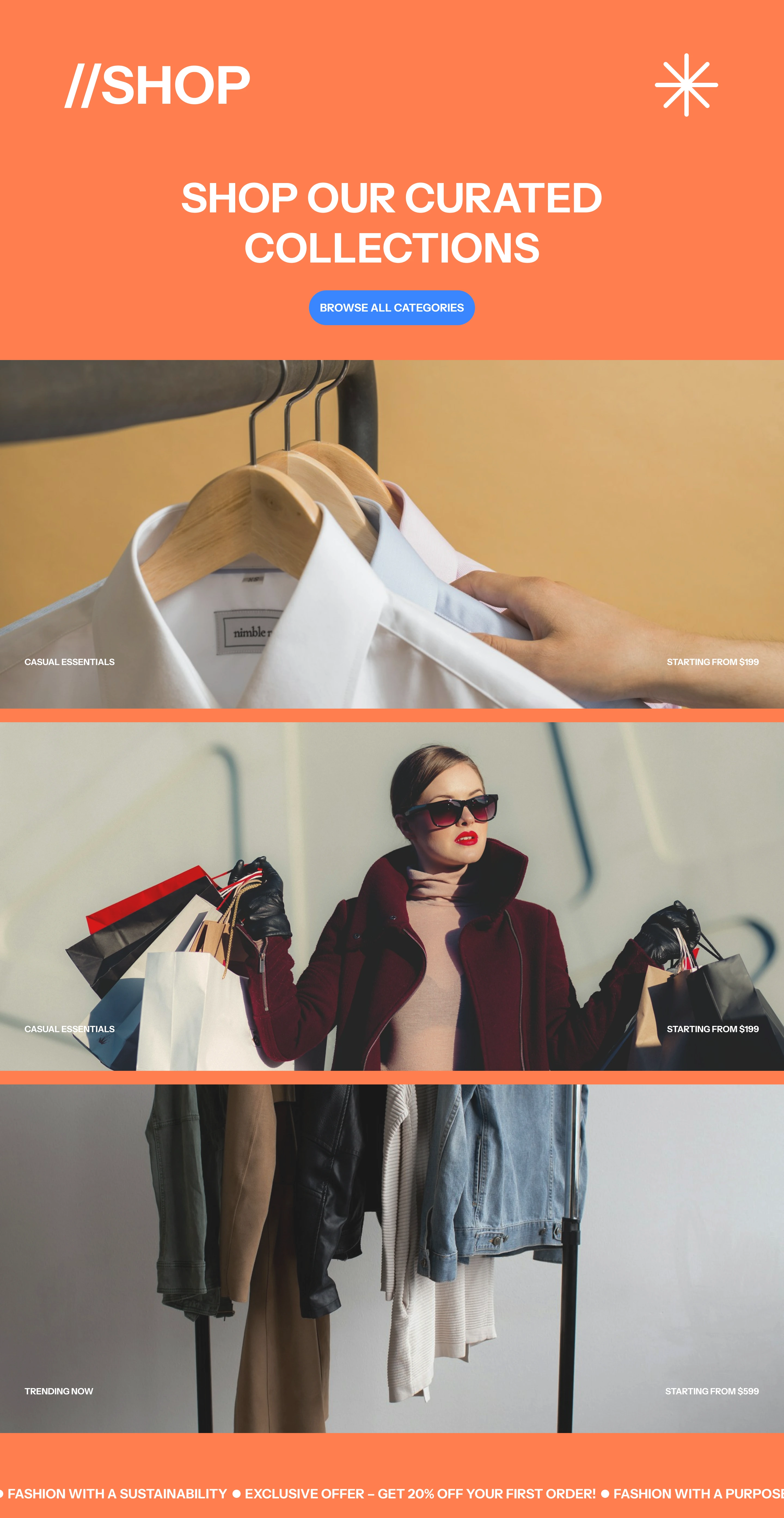 Shop section