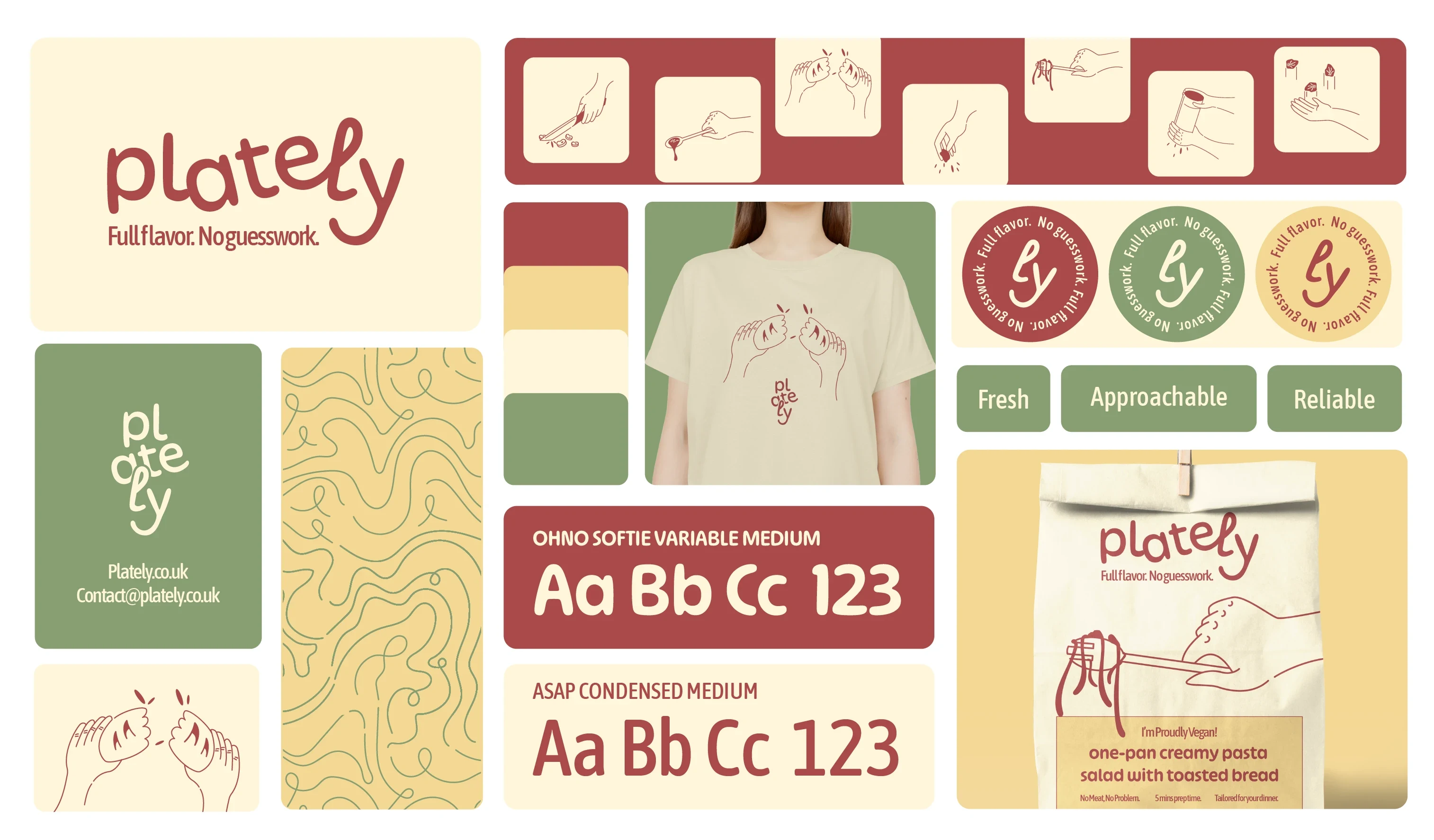 BENTO-STYLED DESIGN MOODBOARD