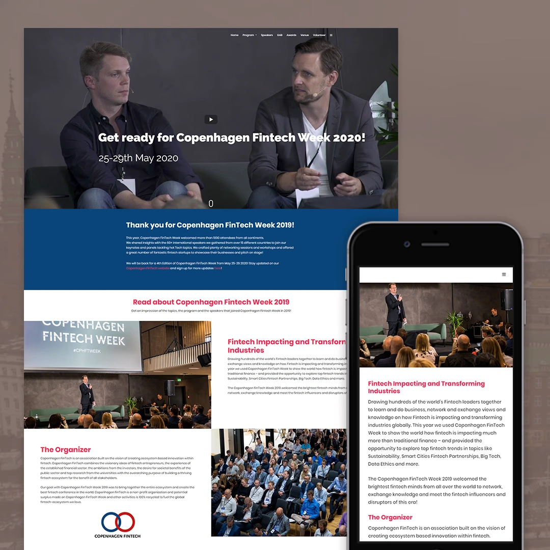 Website design & WordPress development