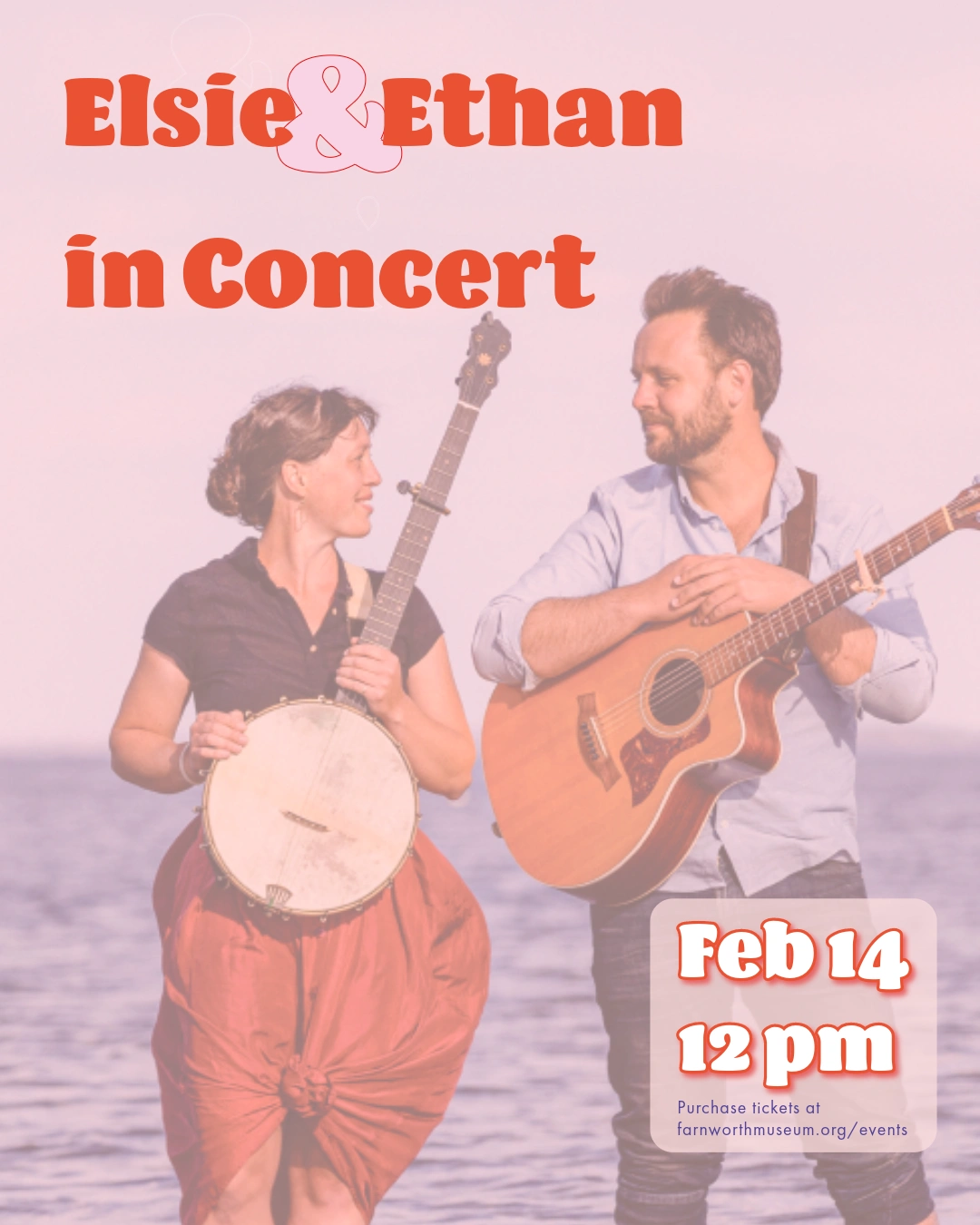 Social media graphic for the same Valentine's Day concert