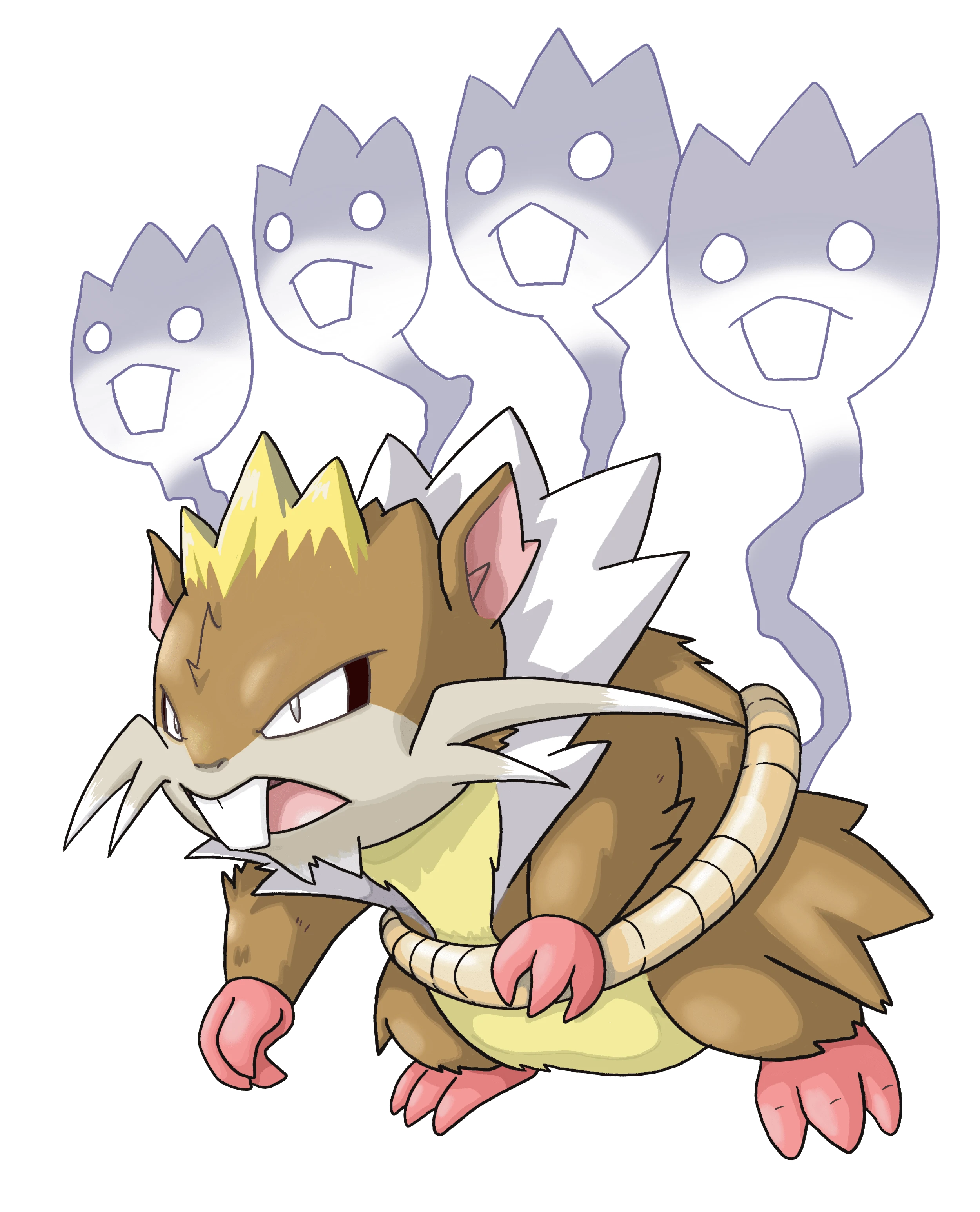 Ratiking - Raticate Evolved form
