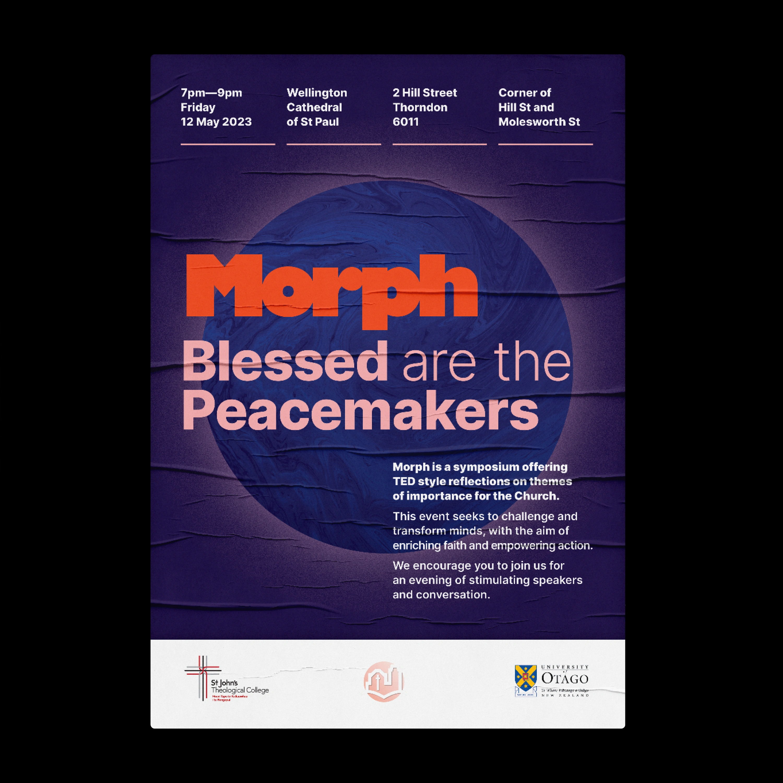 Morph paste-up poster