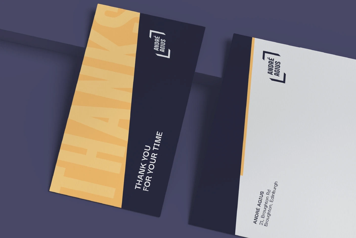 Personal branded stationery and document design