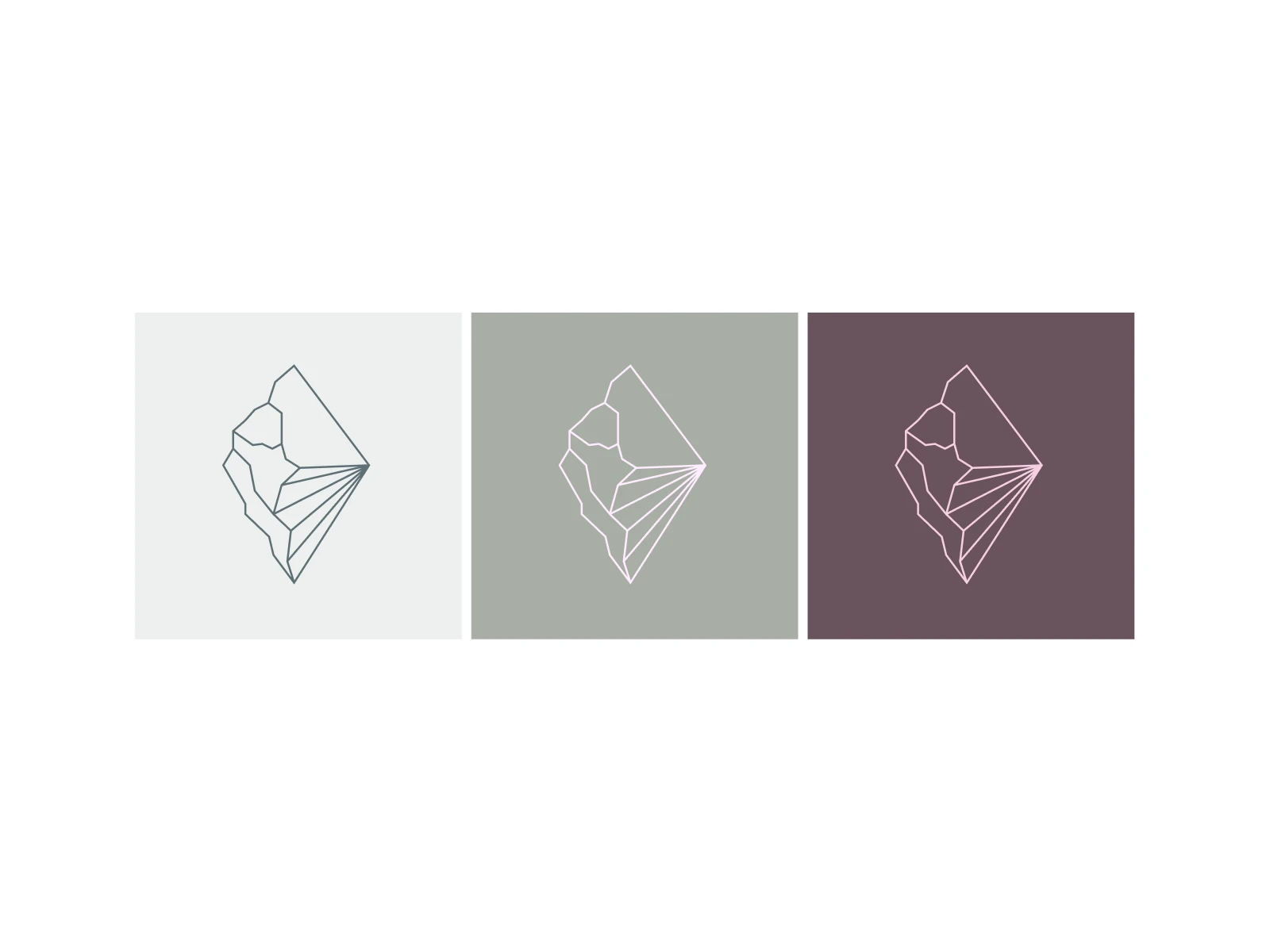 iceberg graphic for custom merchandise