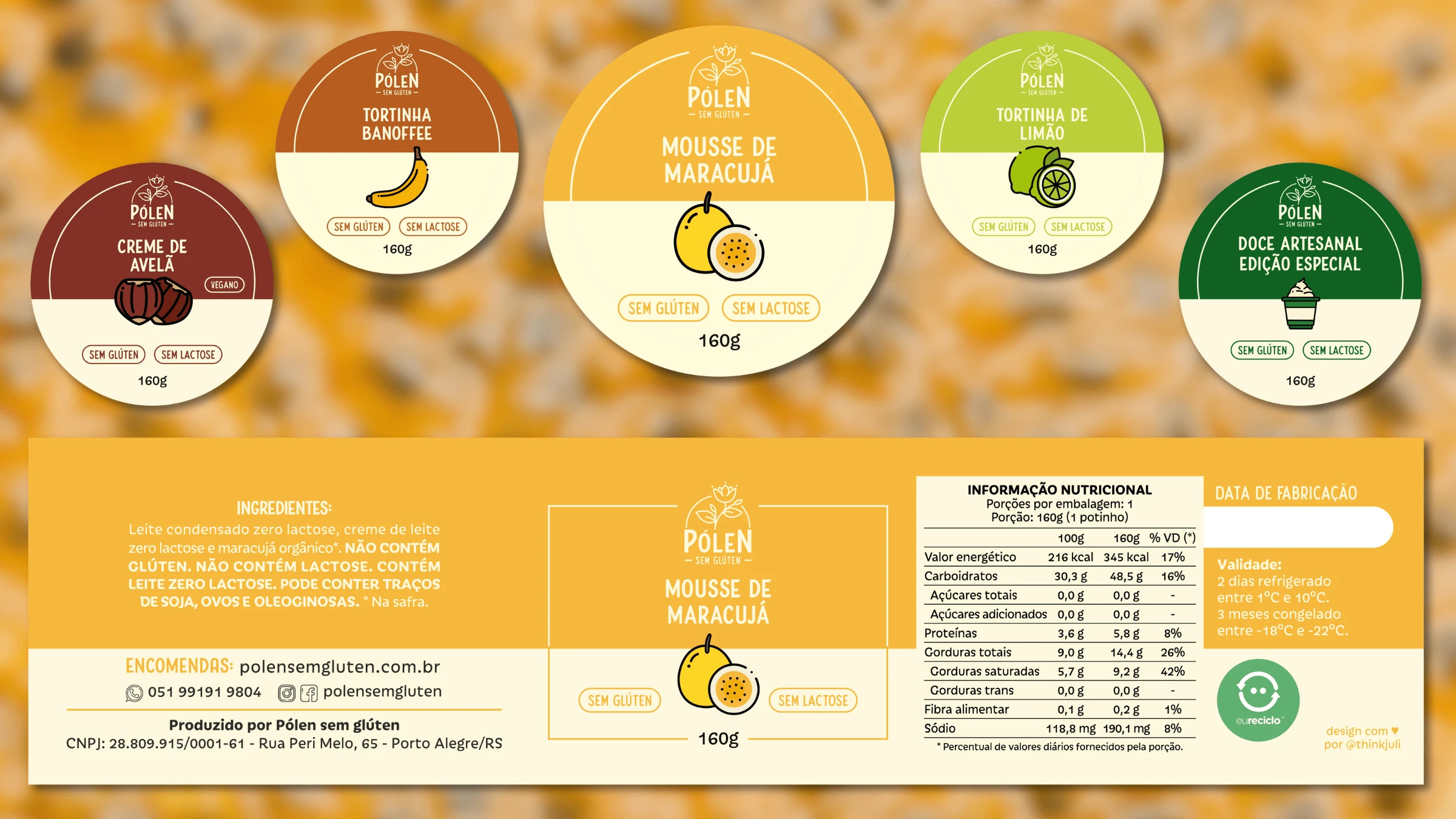 Packaging for frozen sweets | digital version