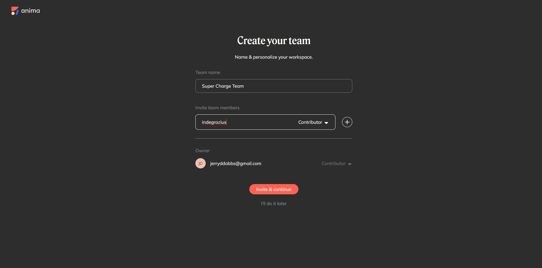 Signup Page
