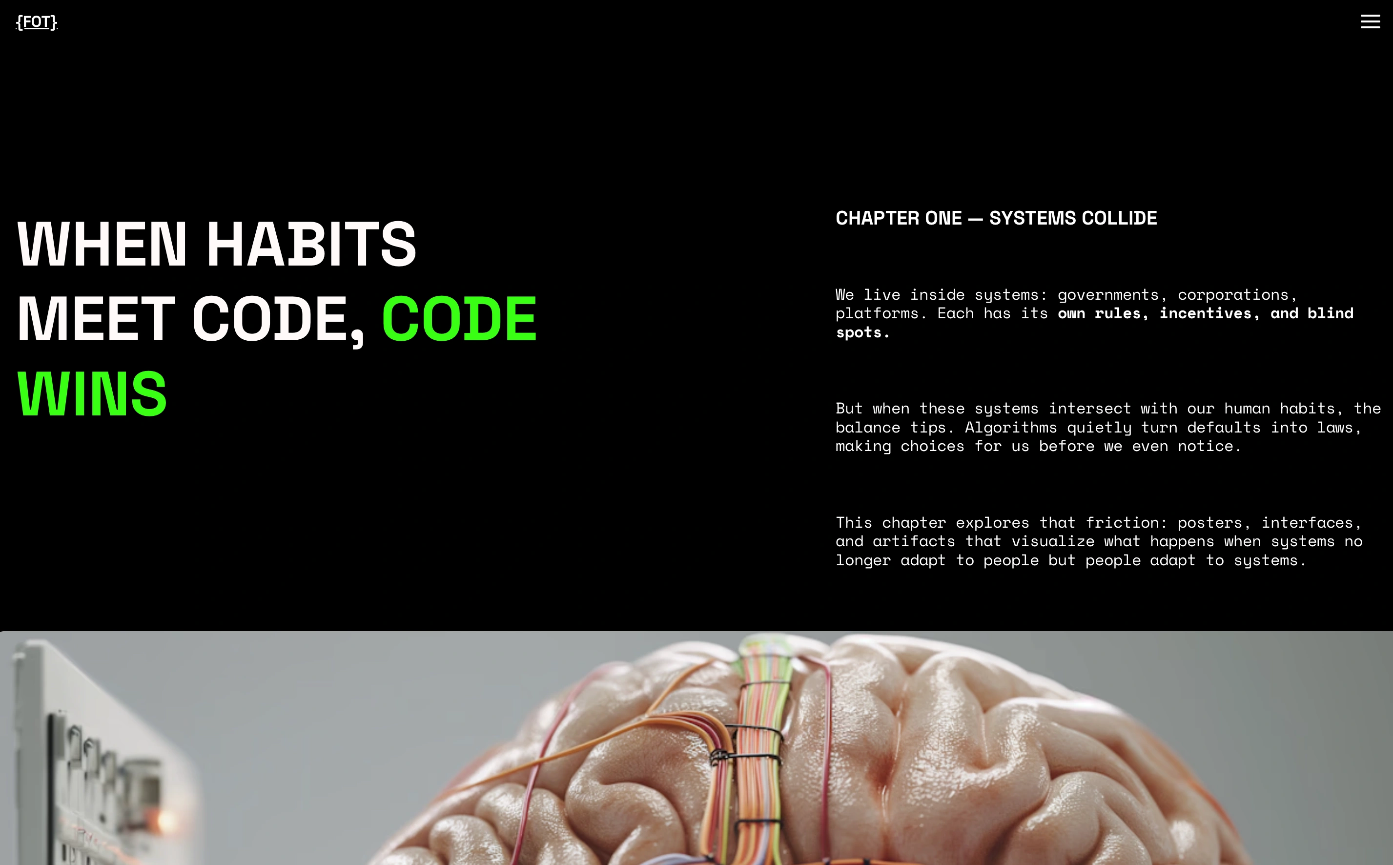 Chapters to invite ideas