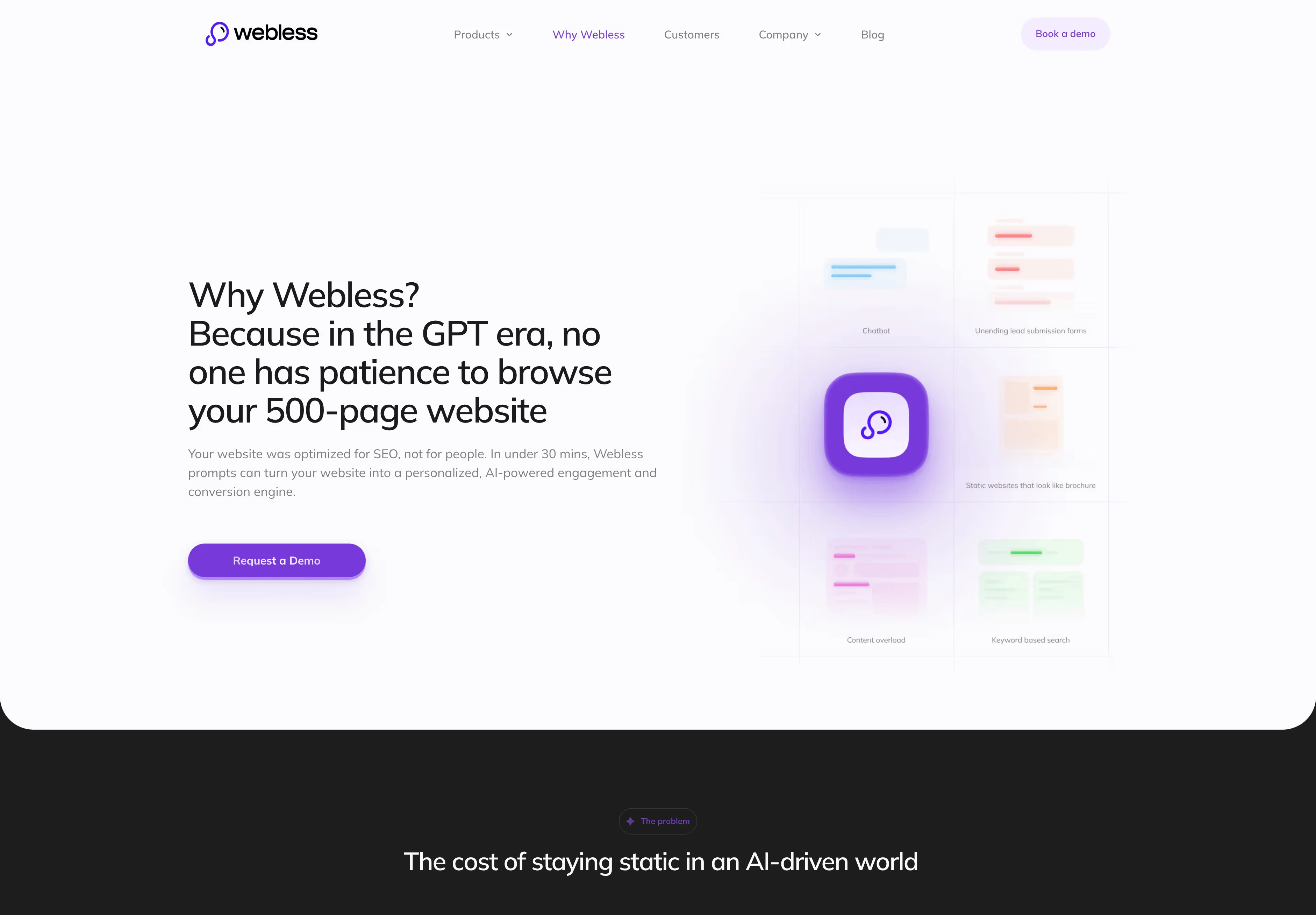 Why Webless?