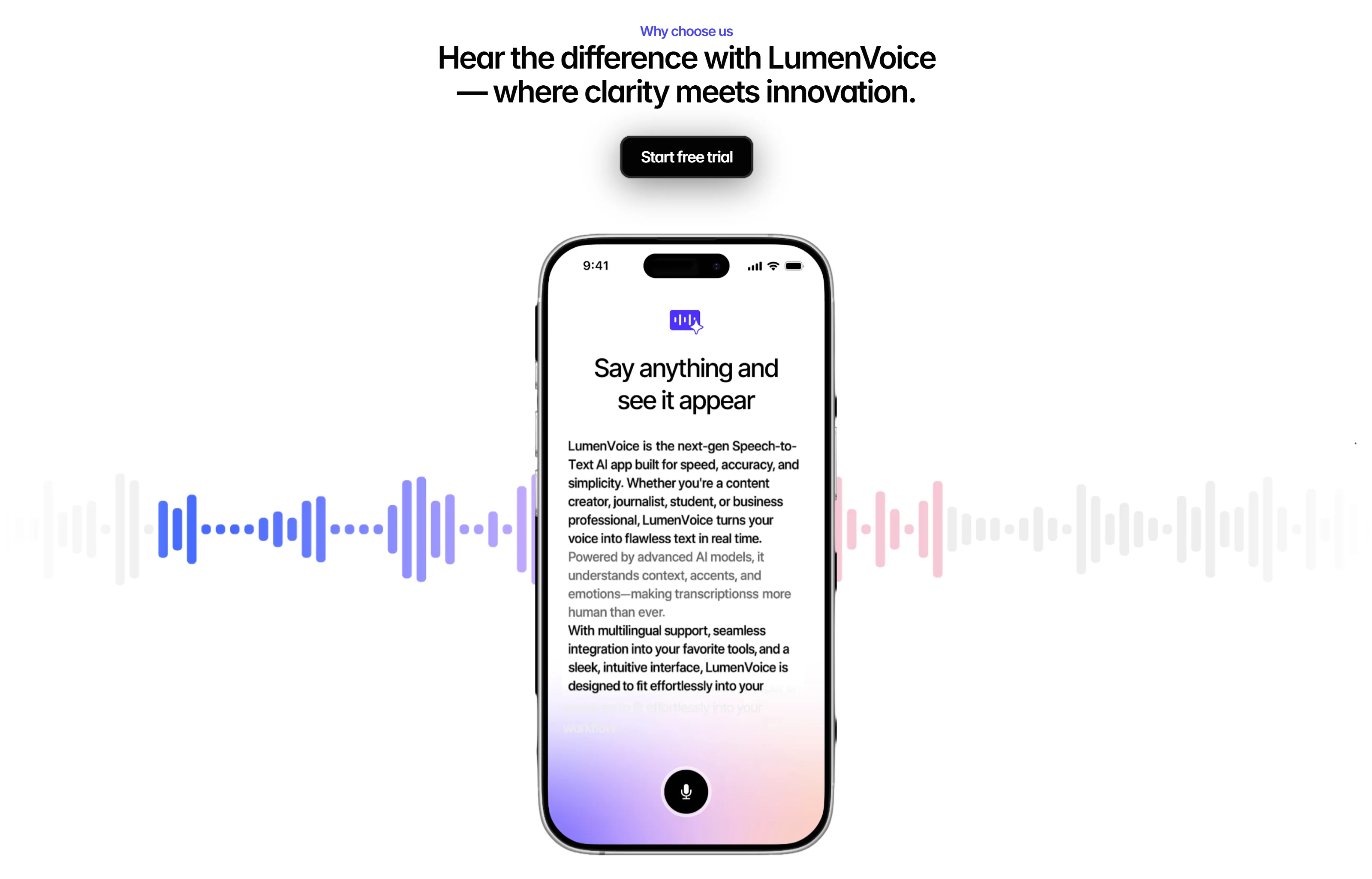 Why Choose Us Section in Home Page