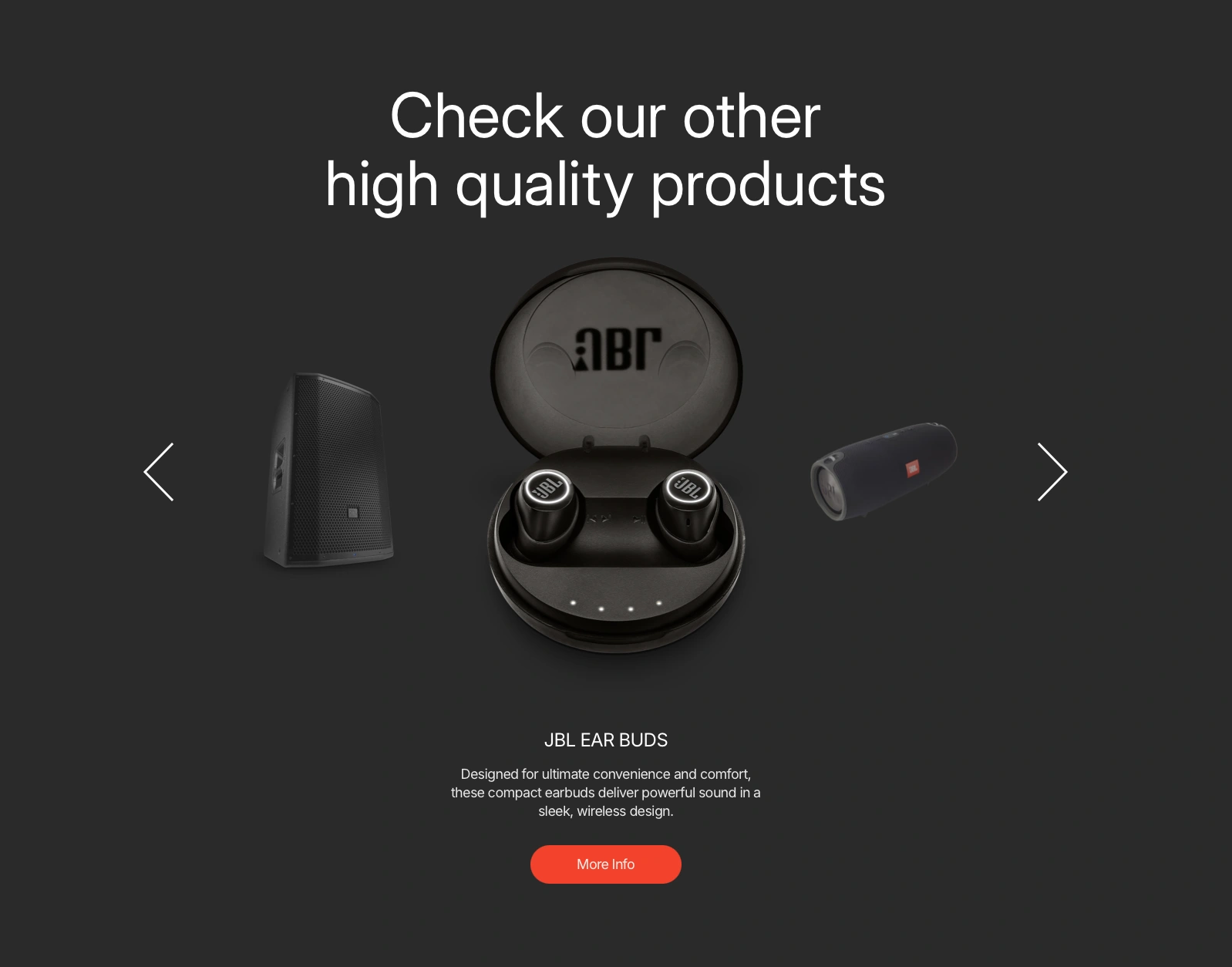 Products Carousel
